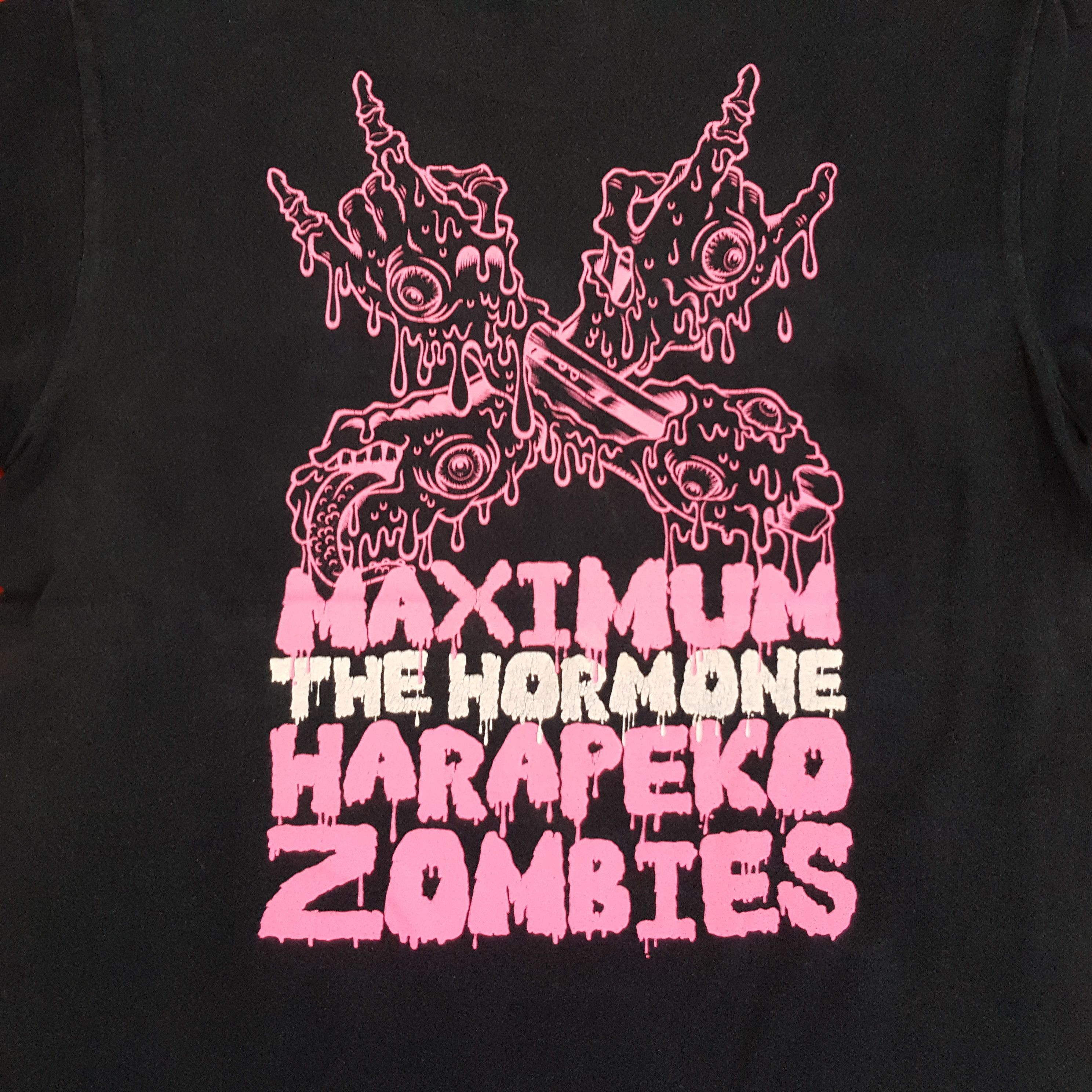 Band Tees × Vintage Maximum The Hormone Harapeko Zombies Japanese Rock Band Size US M / EU 48-50 / 2 - 2 Thumbnail