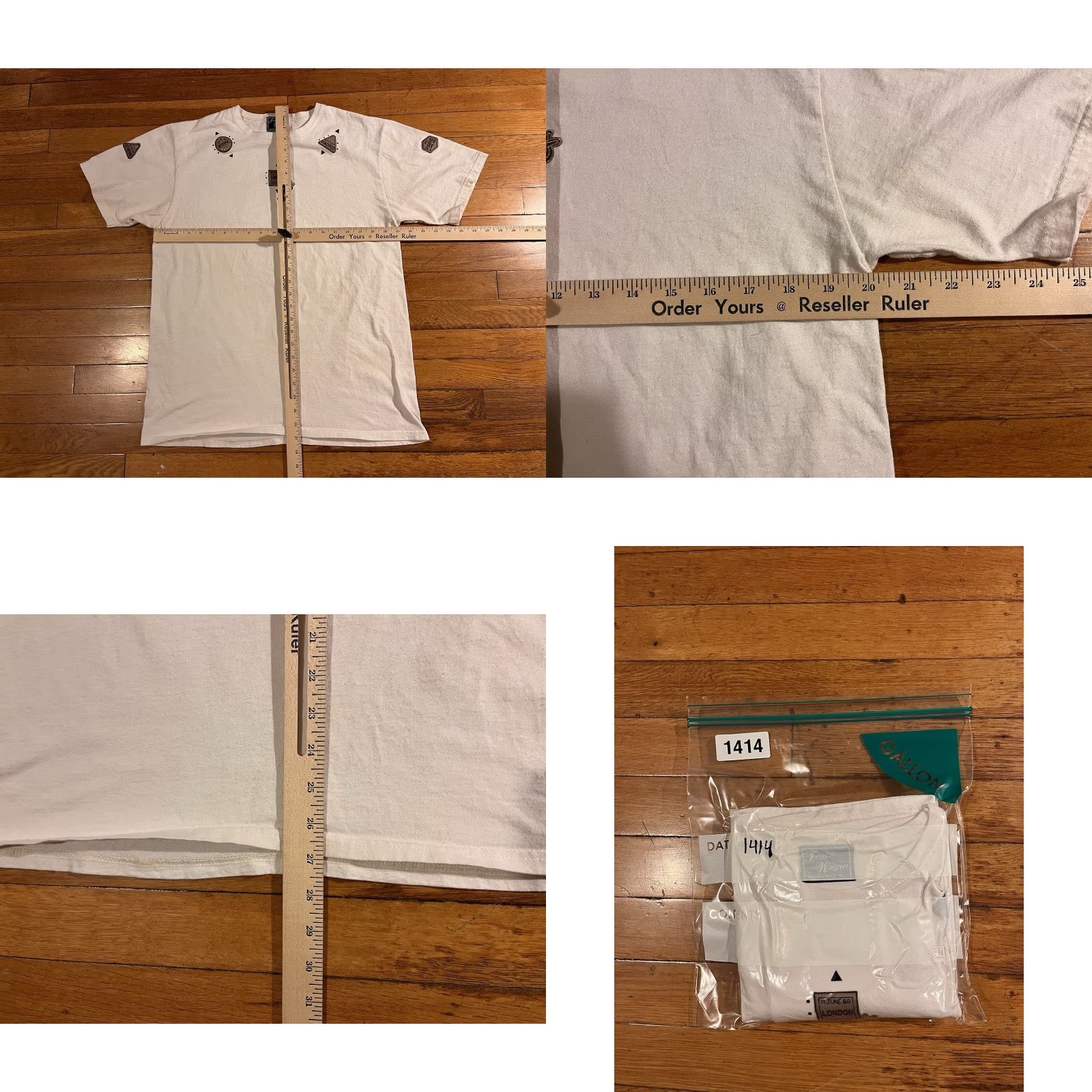 Vintage VINTAGE Fern Wagner Travel Patch Shirt Women’s L White 90s Size L / US 10 / IT 46 - 8 Thumbnail