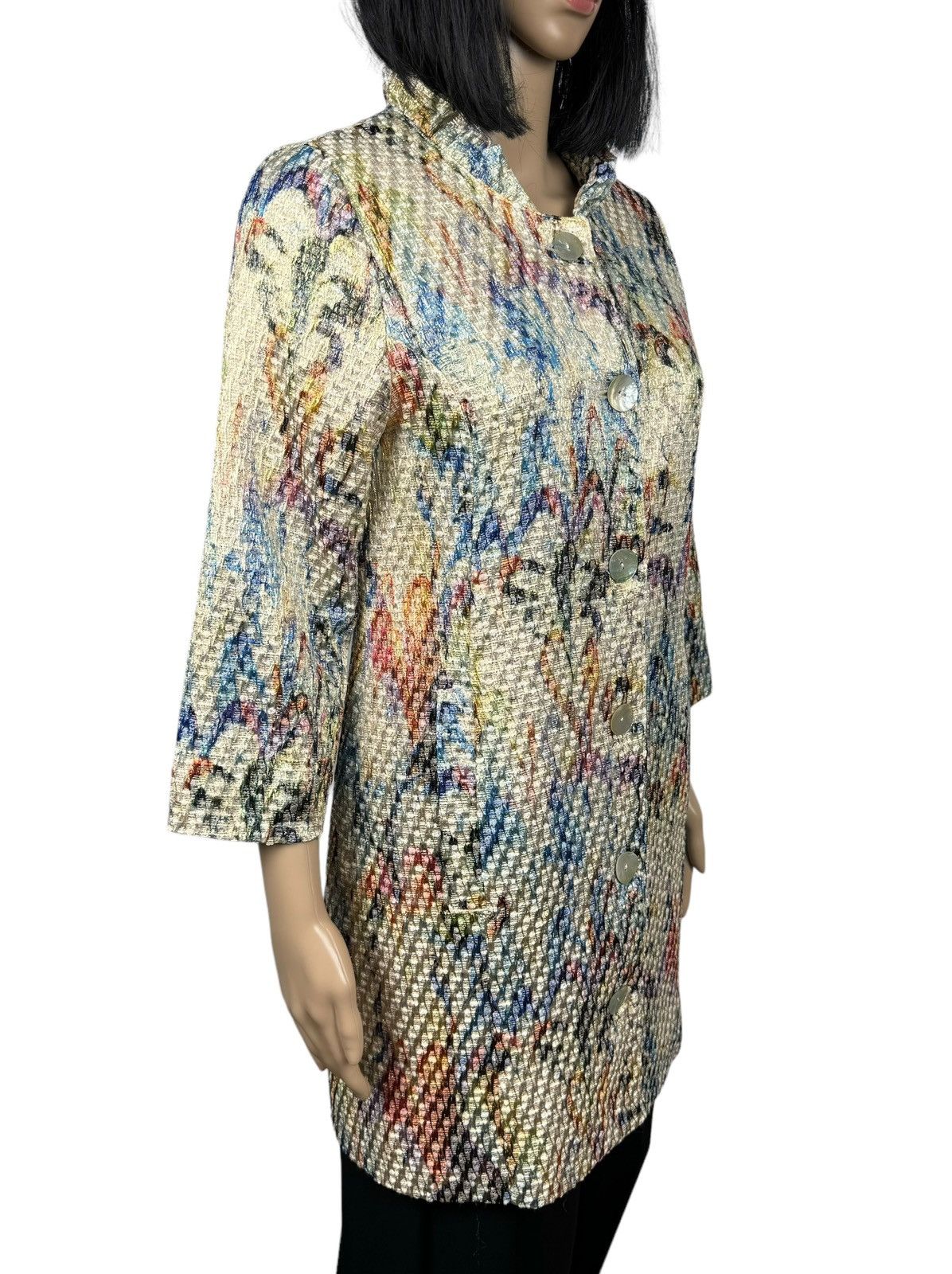 Other James Lakeland Multicolor Structured Coat Viscose size 42 Size M / US 6-8 / IT 42-44 - 3 Thumbnail