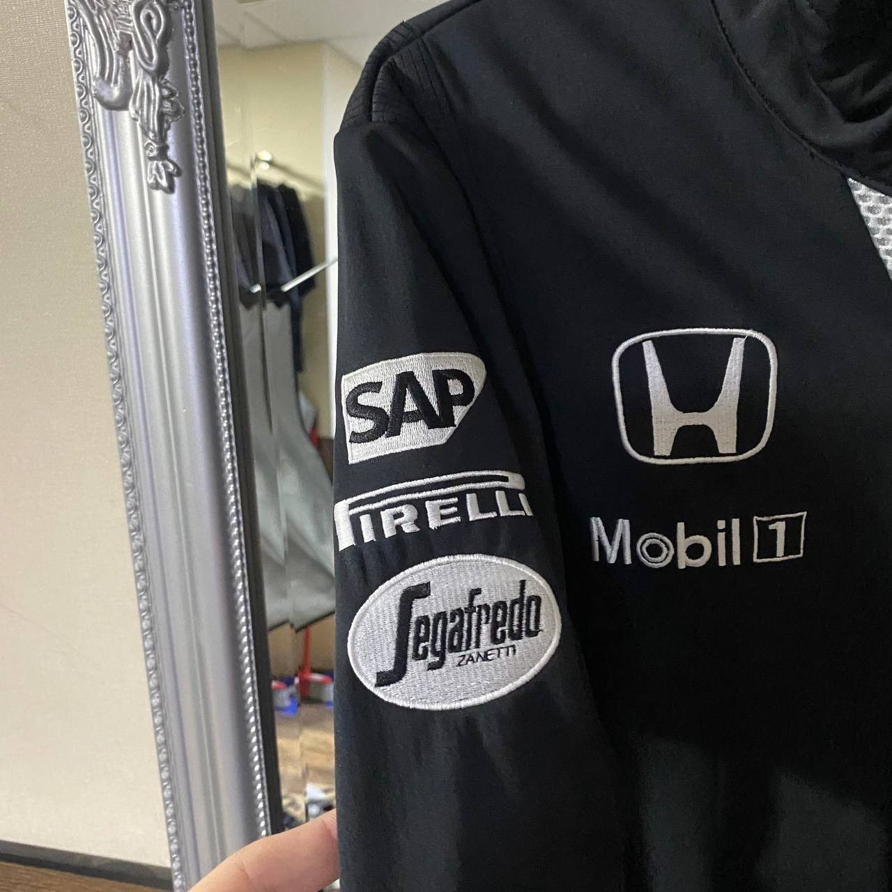Honda HONDA 🥷🏿 L 🥷🏿 MCLAREN FIRELLI NASCAR JACKET RACING MOTO Size US L / EU 52-54 / 3 - 4 Thumbnail