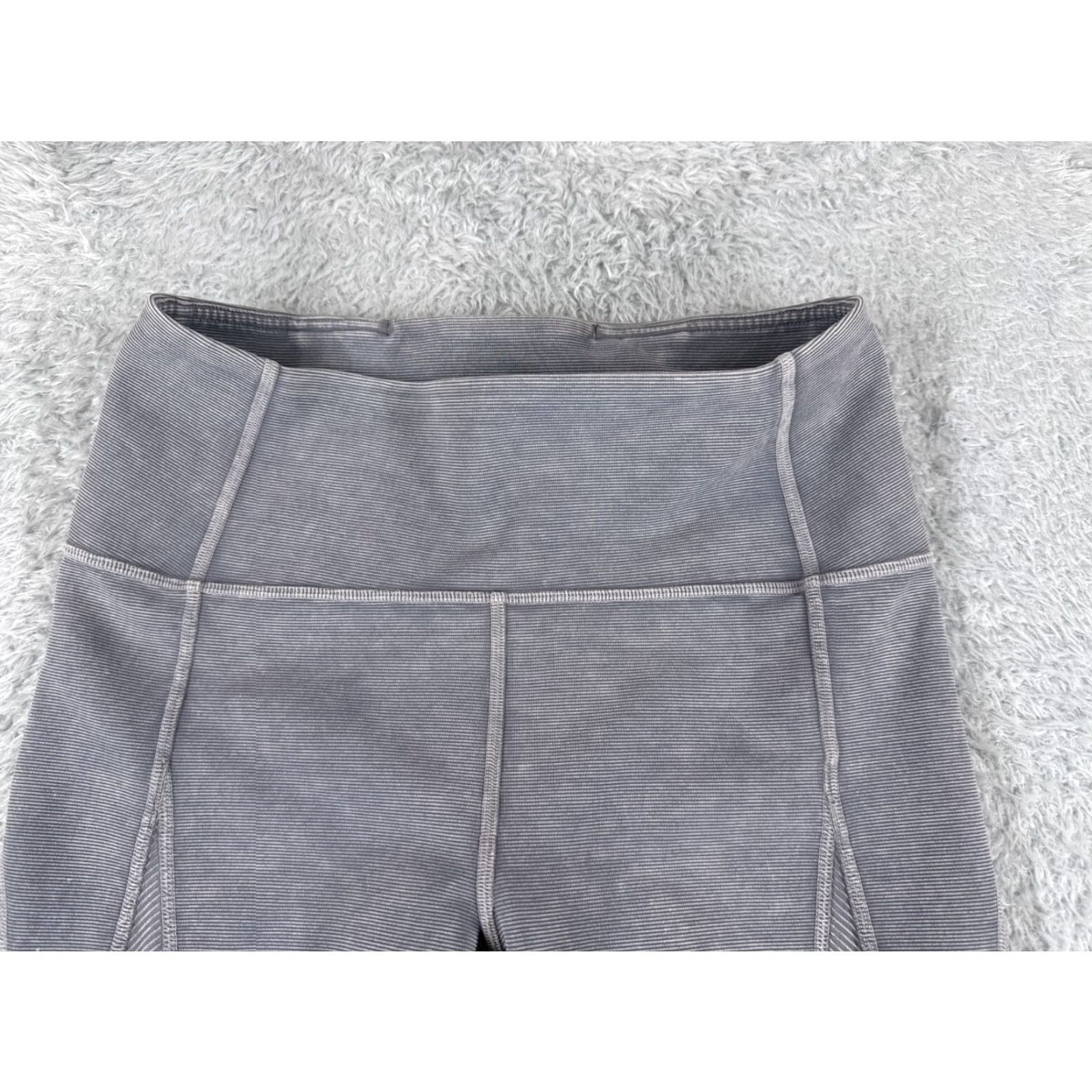 Lululemon Lululemon Wunder Under Crop 23" Blue Pants Women 6 Size 28" / US 6 / IT 42 - 4 Thumbnail