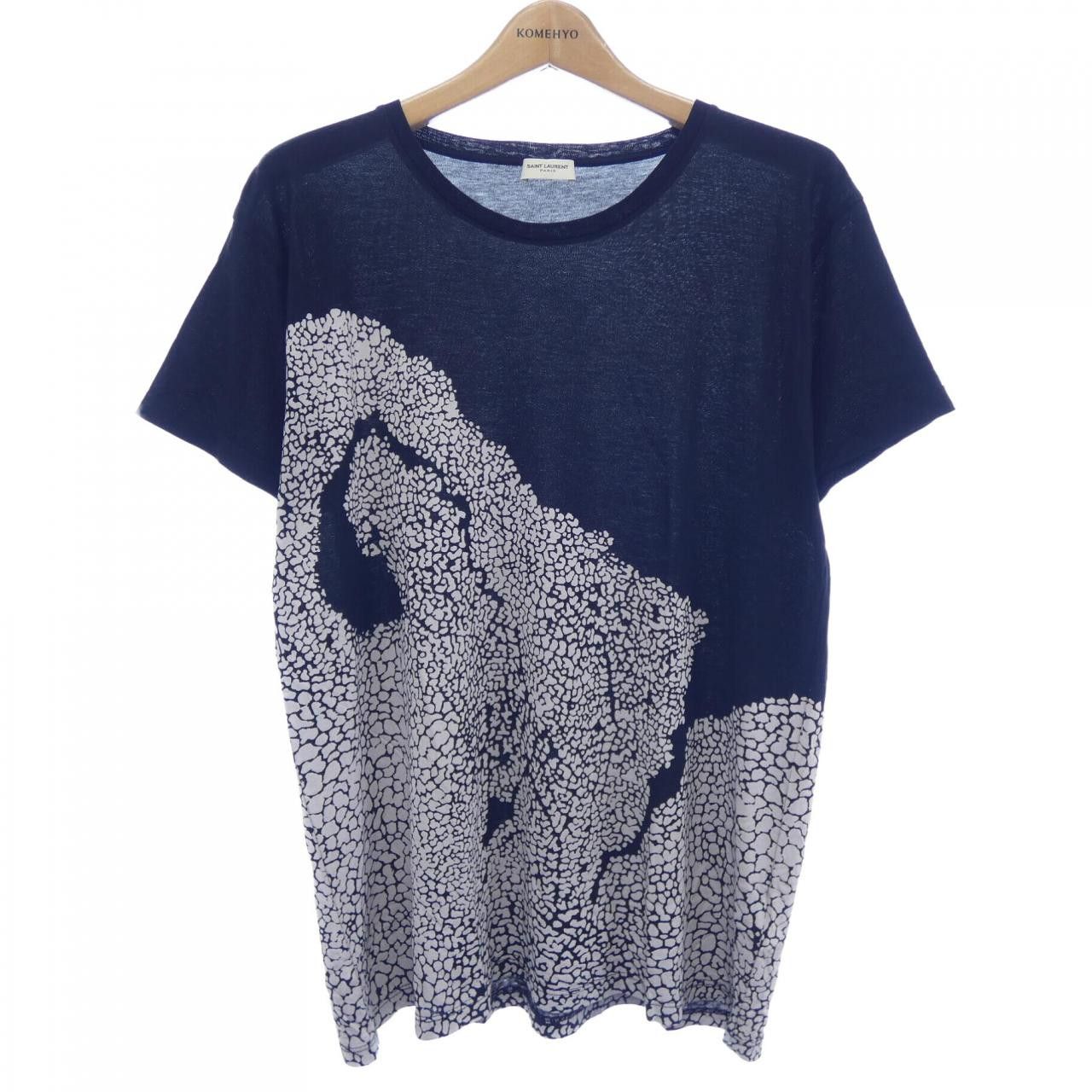 Yves Saint Laurent Yves Saint Laurent Saint Laurent T-shirt Cotton T-shirt Cotton T-Shirts 377671 DUTY FREE for USA Size ONE SIZE - 1 Thumbnail