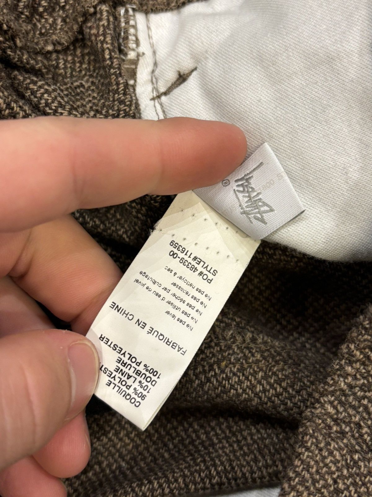 Stussy Stussy Wool Dress Pants Size US 30 / EU 46 - 5 Thumbnail