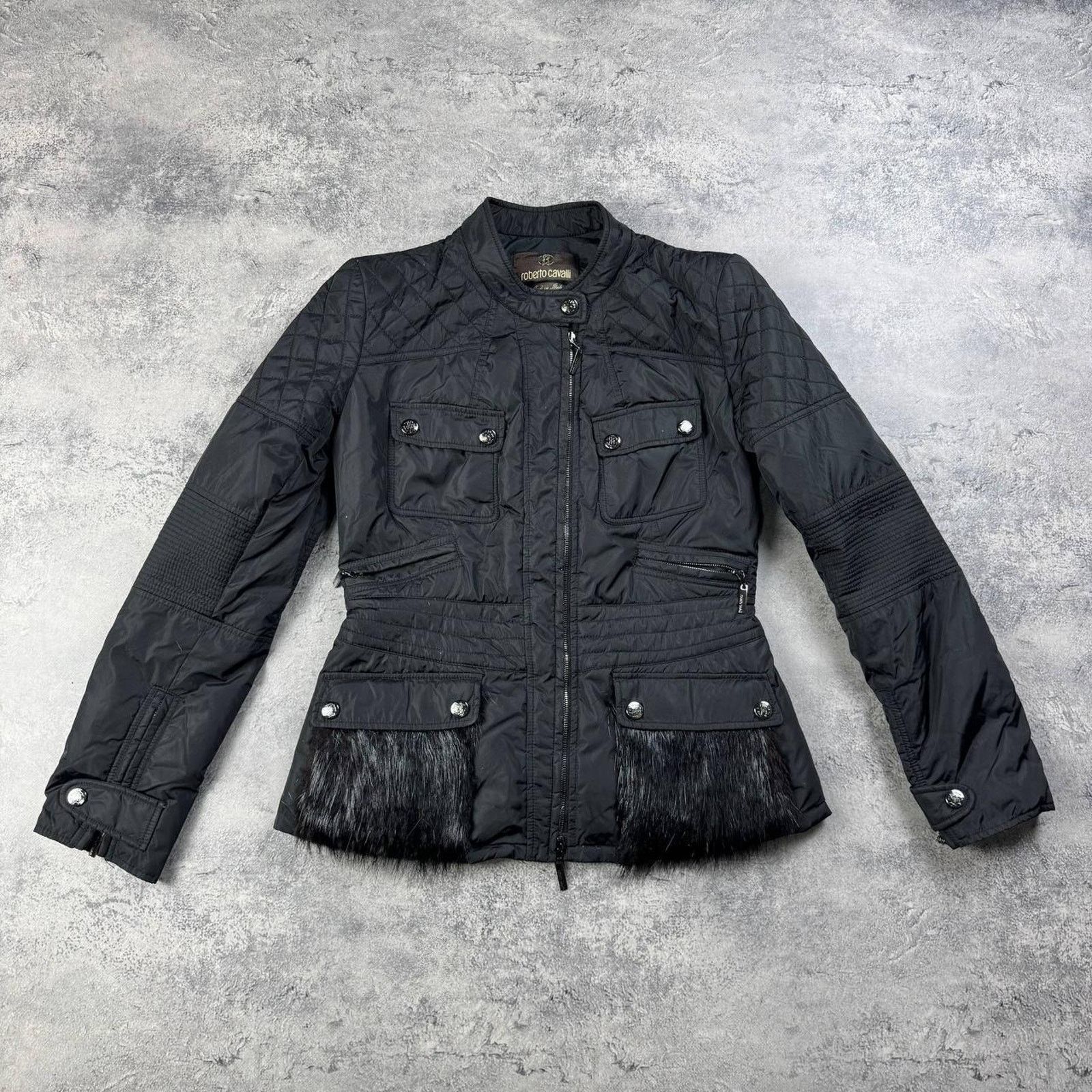 Roberto Cavalli Roberto cavalli black jacket Size M / US 6-8 / IT 42-44 - 1 Thumbnail
