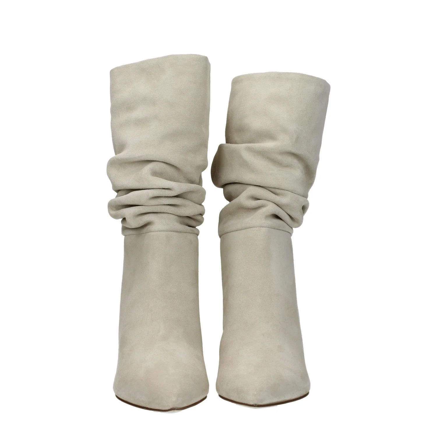 Paris Texas ob1o1e1124 Suede Ankle Boots in Beige Size US 6 / IT 36 - 3 Thumbnail
