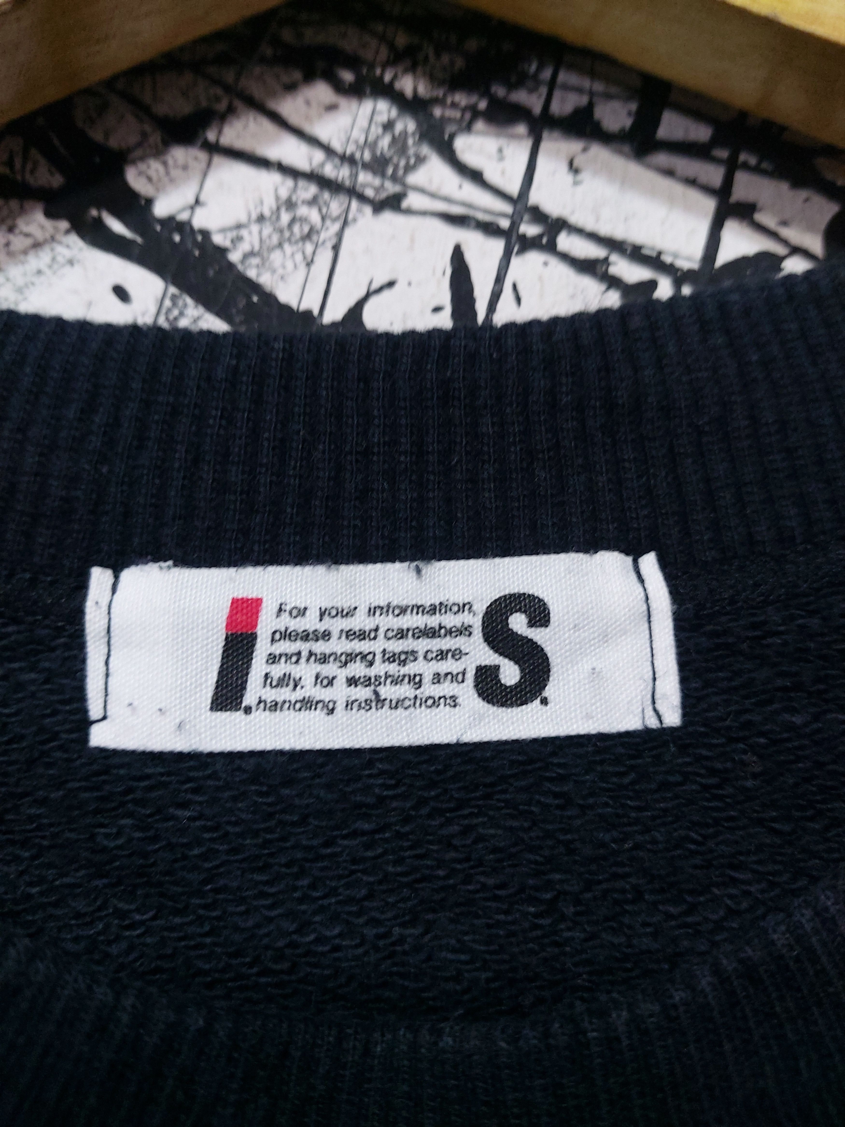 Issey Miyake VINTAGE ISSEY MIYAKE I.S LOGO SWEATSHIRT Size US M / EU 48-50 / 2 - 4 Thumbnail