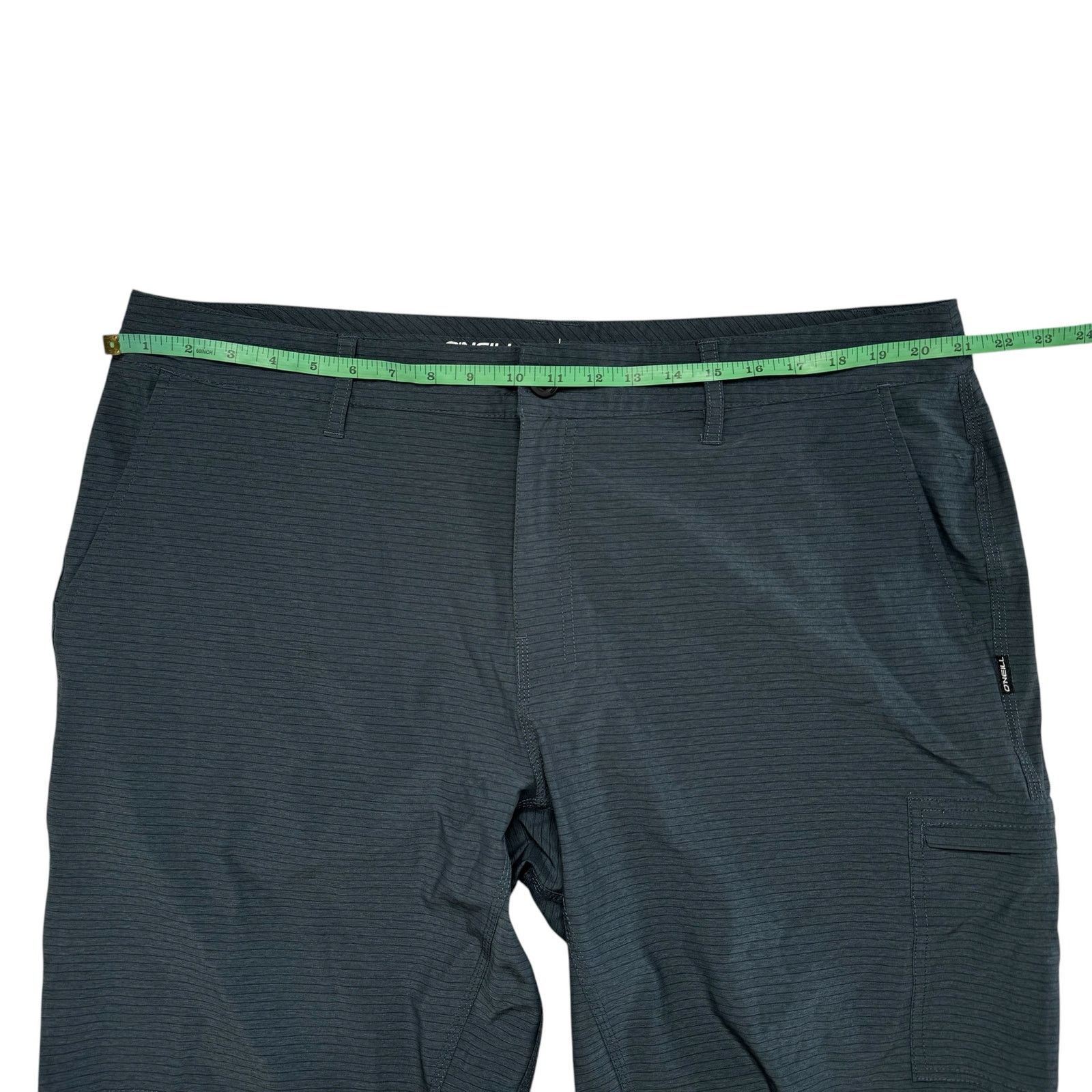 O'Neill O’NEILL Crossover Hybrid Blue Gray Stripe Short 40 Men Size US 40 / EU 56 - 5 Thumbnail