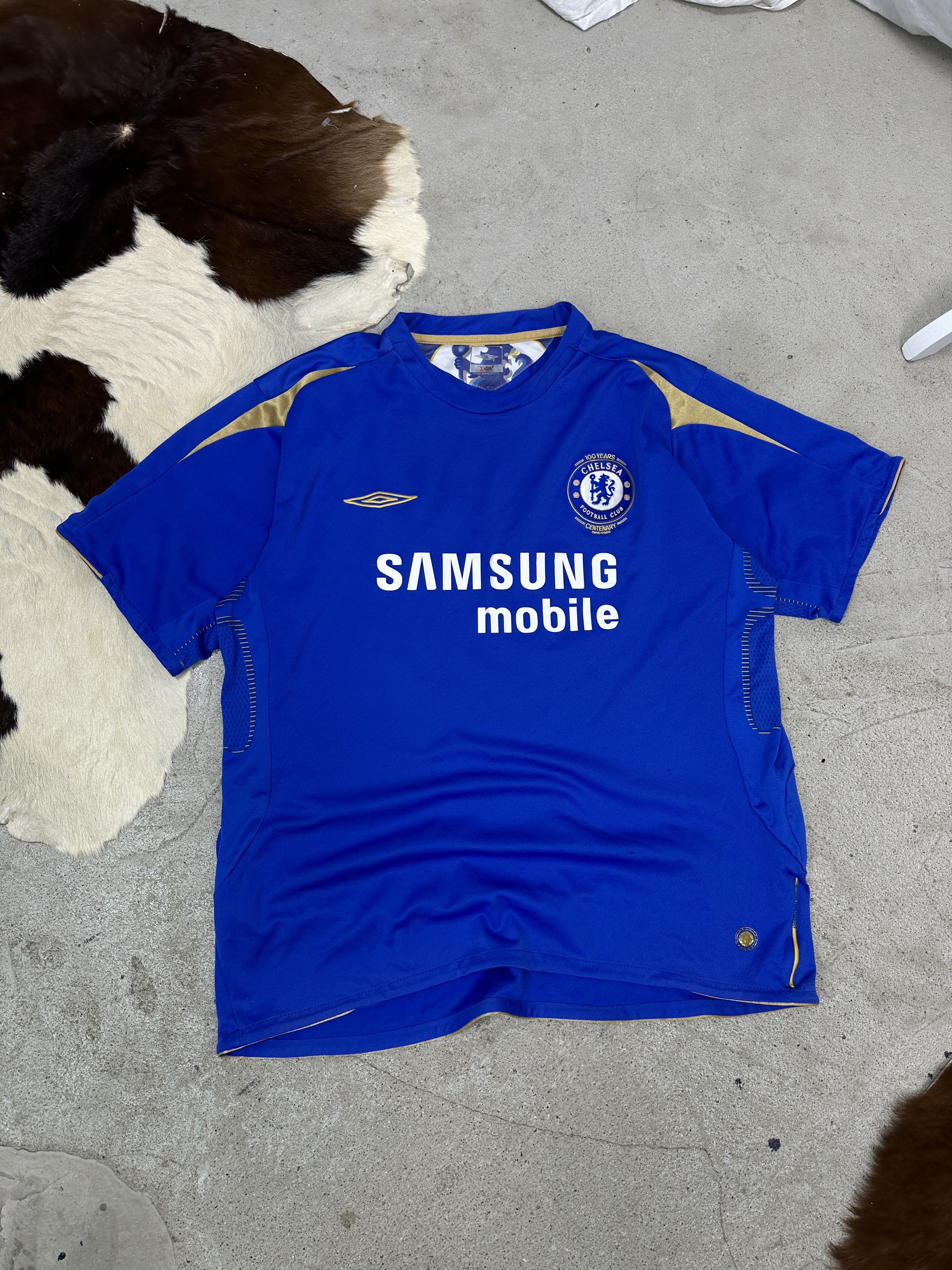 Umbro Vintage Sporty Umbro 05/06 Chelsea Terry Jersey Y2K
