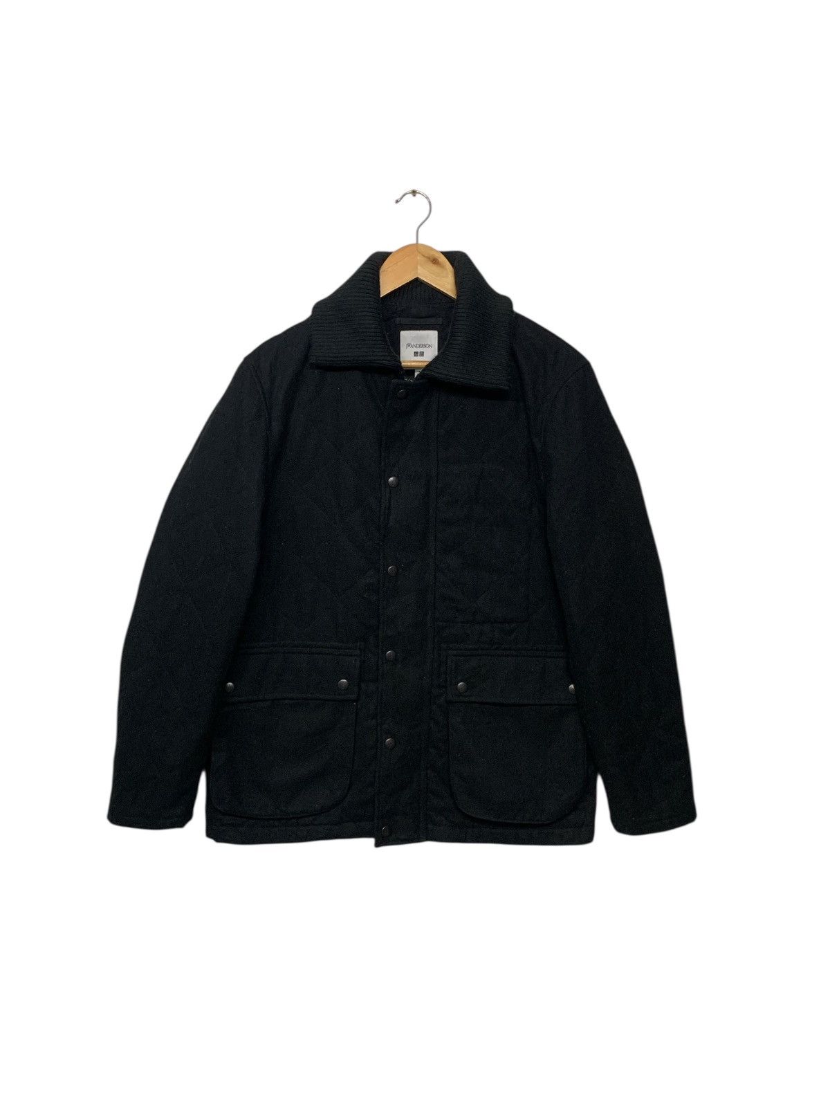 JW Anderson × Uniqlo Uniqlo X J.W Anderson Zipper Down Wool Heavy Jacket Size US L / EU 52-54 / 3 - 1 Thumbnail