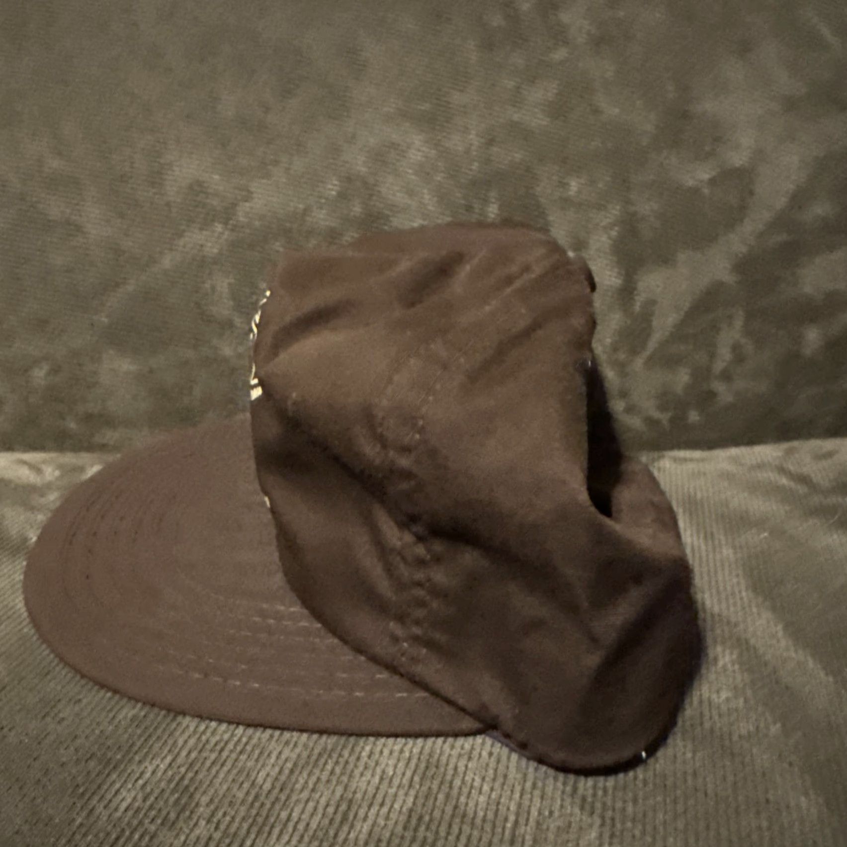 Vintage VINTAGE Garrett Aviation Aircraft Brown Strapback Hat Cap 80s Unbranded Men One Size Baseball Cap Size ONE SIZE - 3 Thumbnail