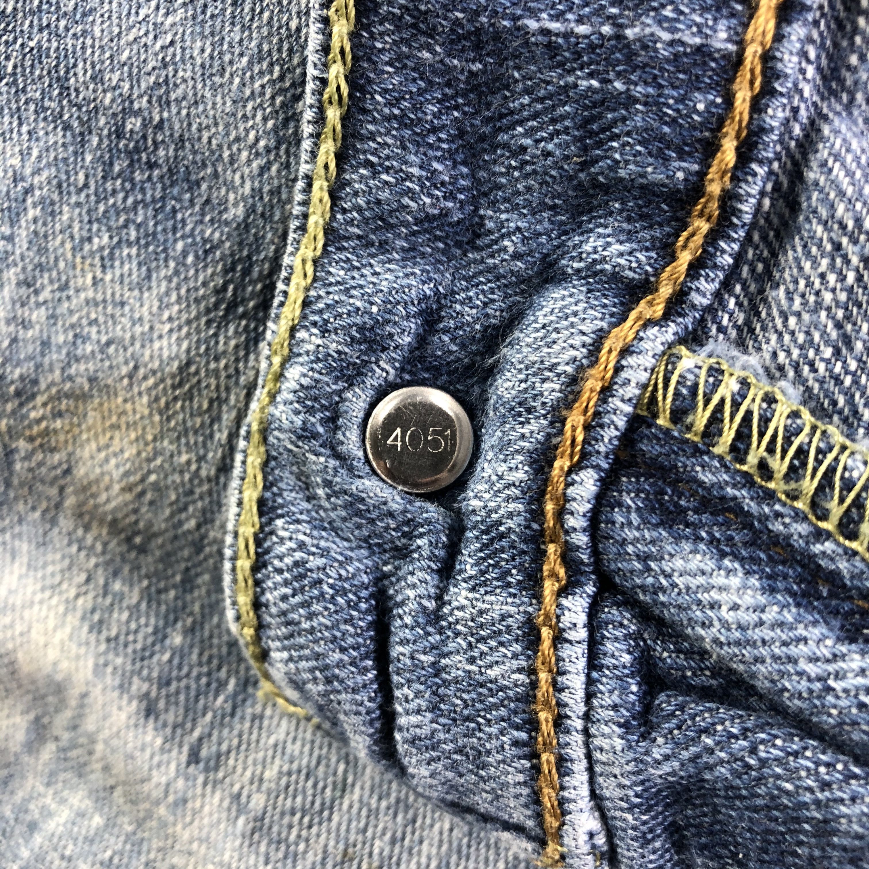 Levi's Vintage Blue Wash Levis 505 Jeans-J4287 Size US 34 / EU 50 - 8 Thumbnail