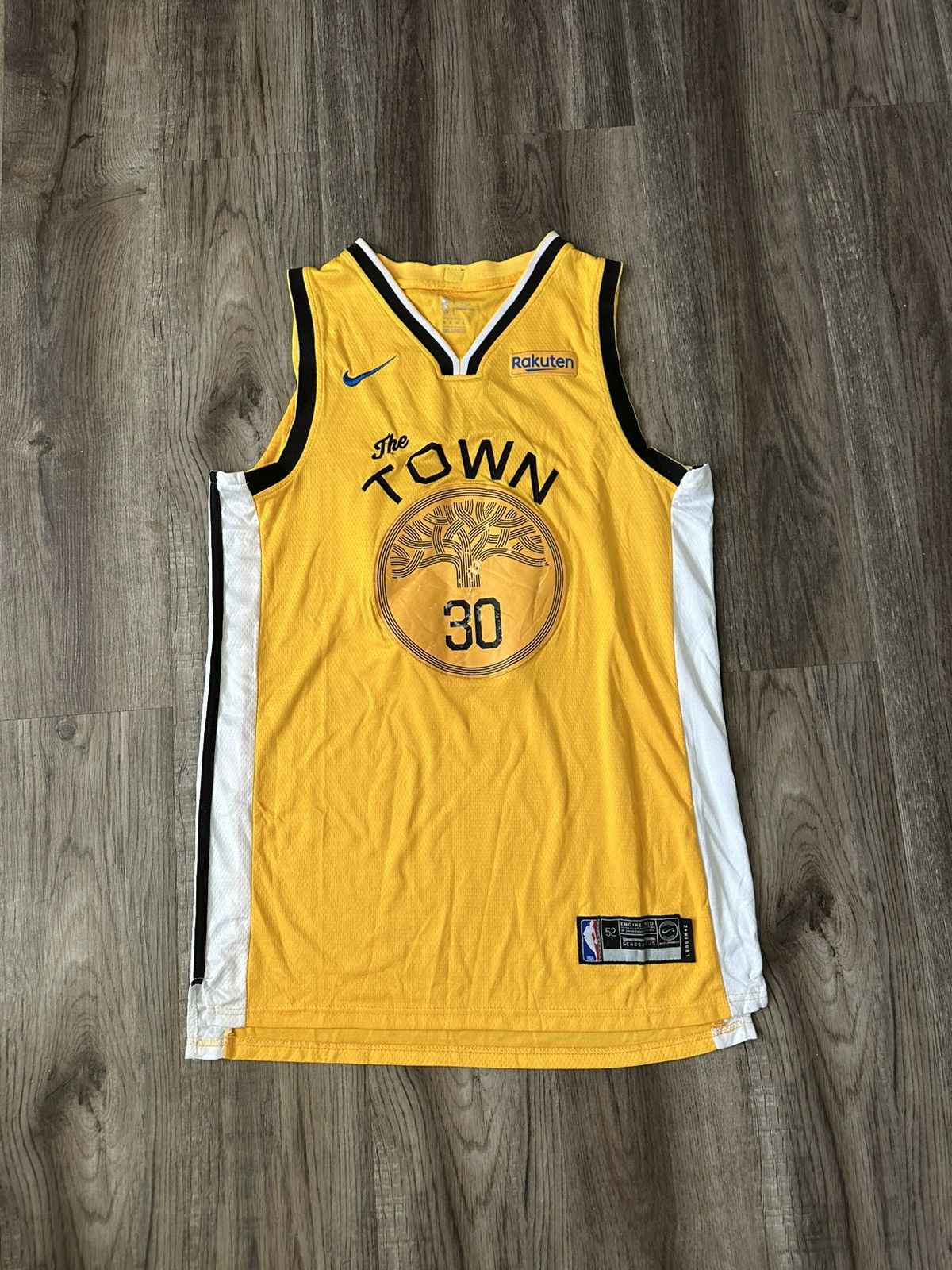 NBA Golden State Warriors The City Classic Edition Jersey Curry Size US XL / EU 56 / 4 - 1 Thumbnail