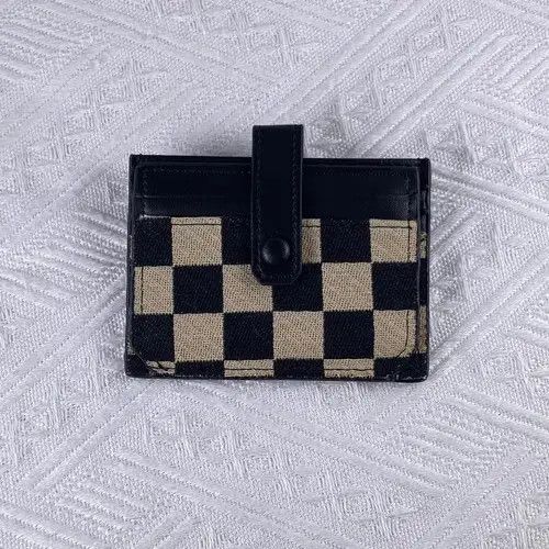 Other Canvas Snap Closure Small Wallet,Bifold Credit Card Holder Size ONE SIZE - 4 Thumbnail