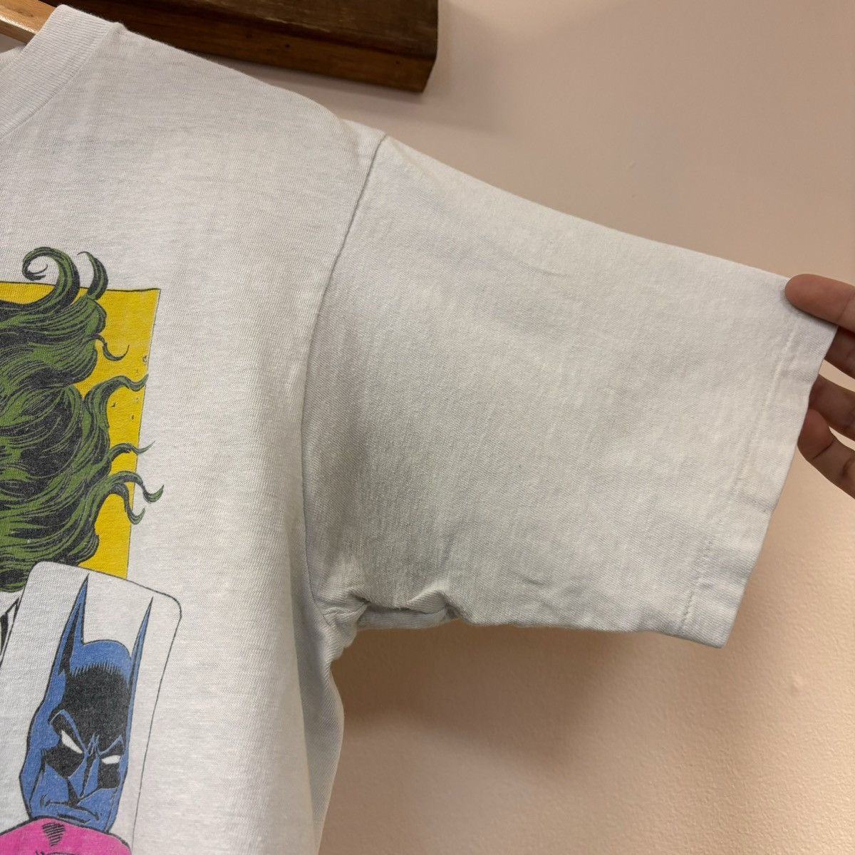 DC × Vintage 1988 "THE JOKER" Vintage "BATMAN" Adult Large TEE-SHIRT Size US XL / EU 56 / 4 - 7 Thumbnail