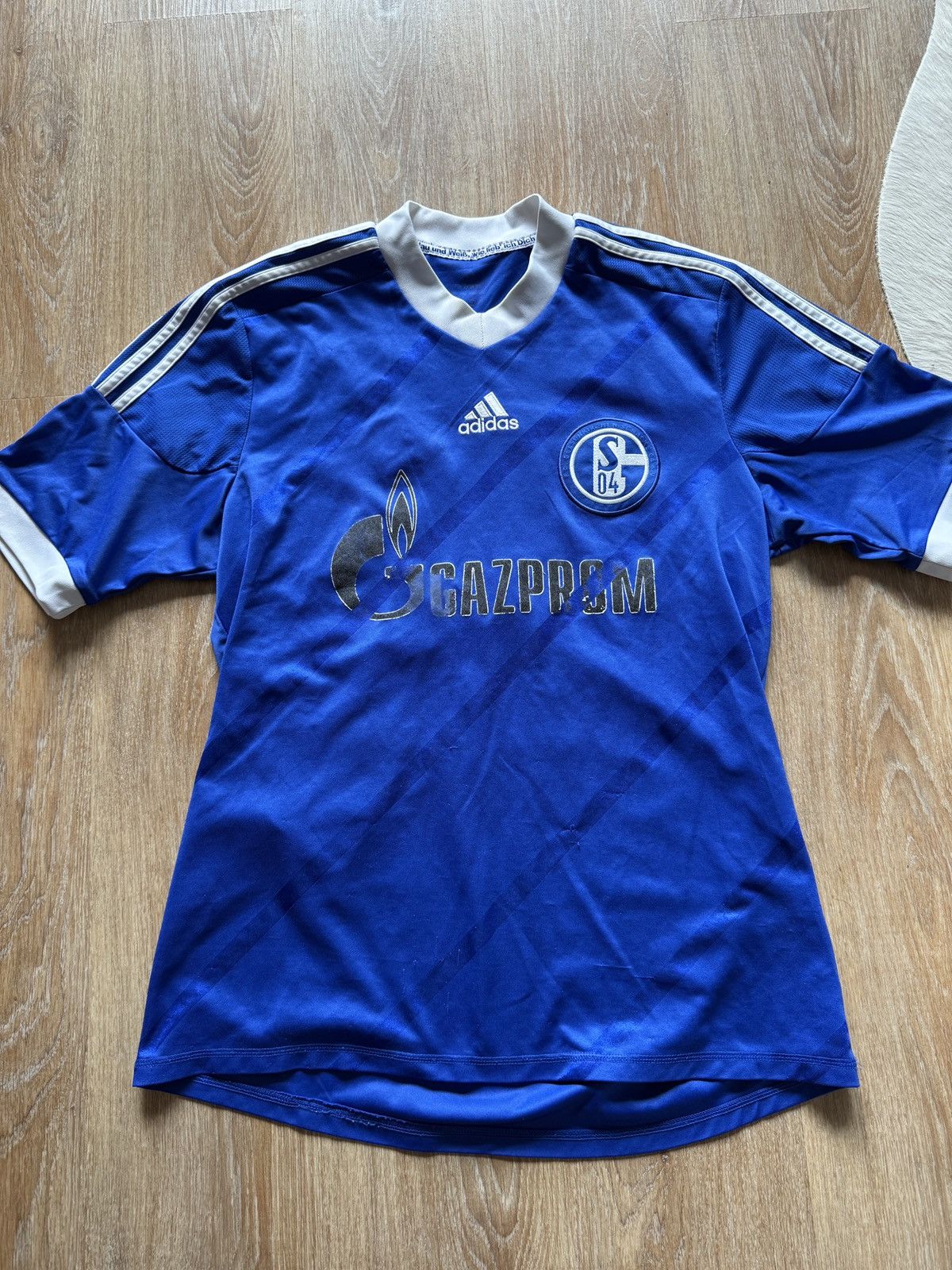 Adidas FC Schalke 04 Home Kit #11 Ibrahim Affelay Size US L / EU 52-54 / 3 - 1 Thumbnail