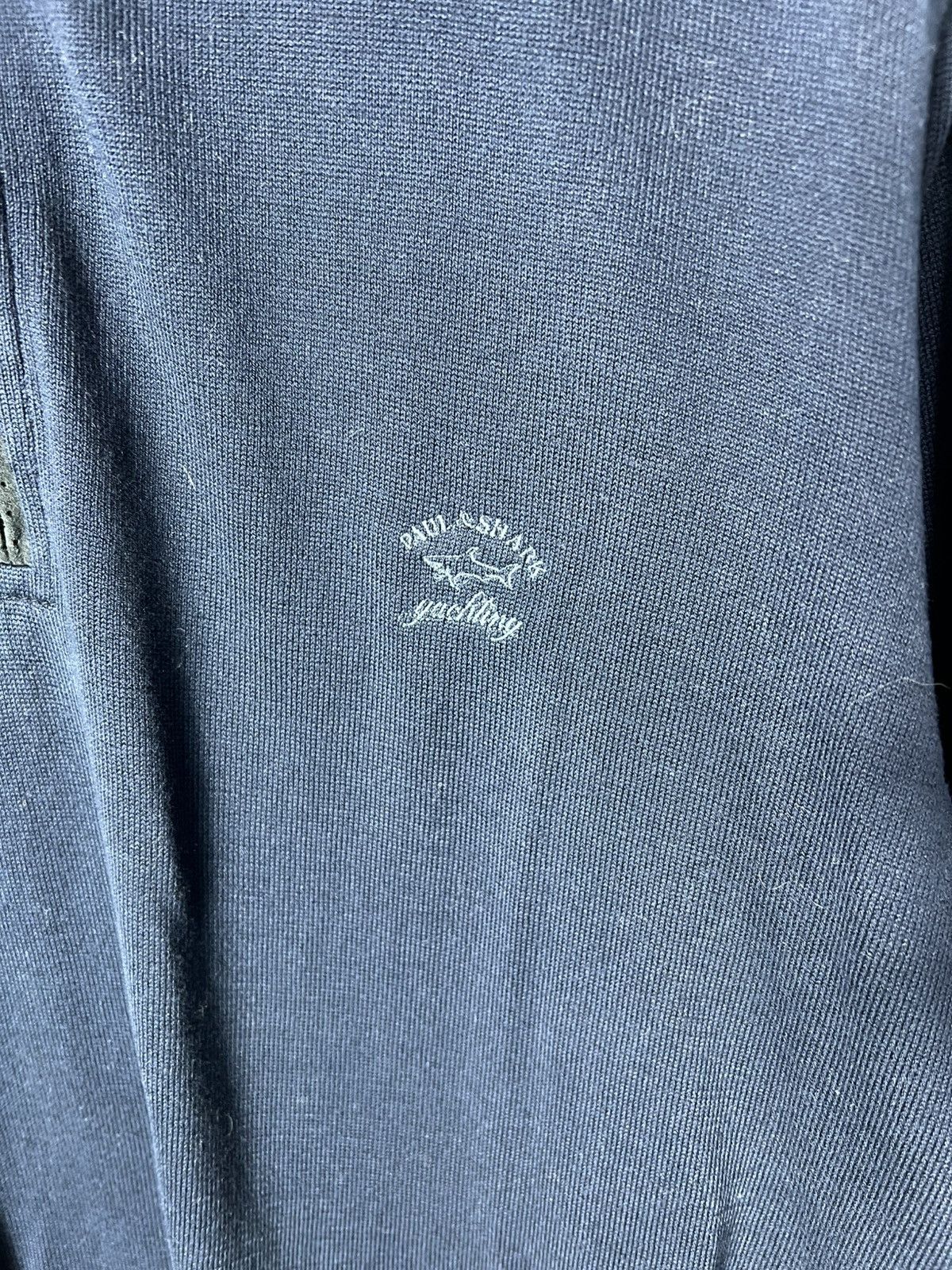 Paul & Shark Vintage luxury designer Paul & Shark Half Zip Cotton Sweater Size US XXL / EU 58 / 5 - 2 Thumbnail