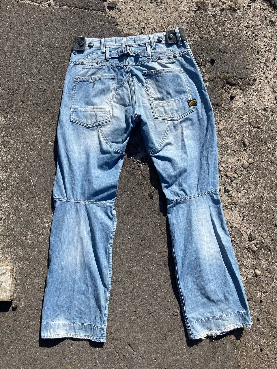 G-Star Vintage G-Star Raw Avant Garde Faded Jeans Size 32 Size US 32 / EU 48 - 3 Thumbnail