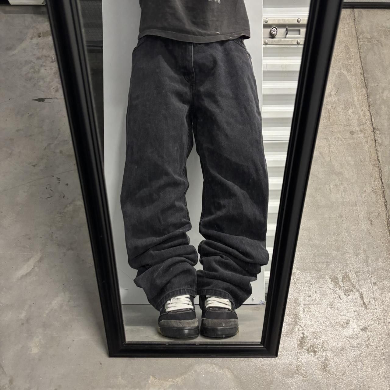 Vintage Crazy Vintage Y2K/2000s Grunge Faded Black Denim Jeans! 38x32 Size US 38 / EU 54 - 1 Thumbnail