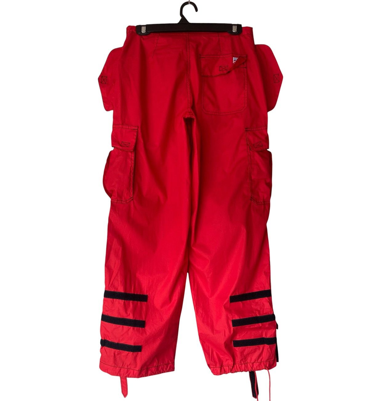 Japanese Brand Y2k Vintage UFO Parachute Cargo Bondage Baggy Pant Size US 31 - 2 Thumbnail