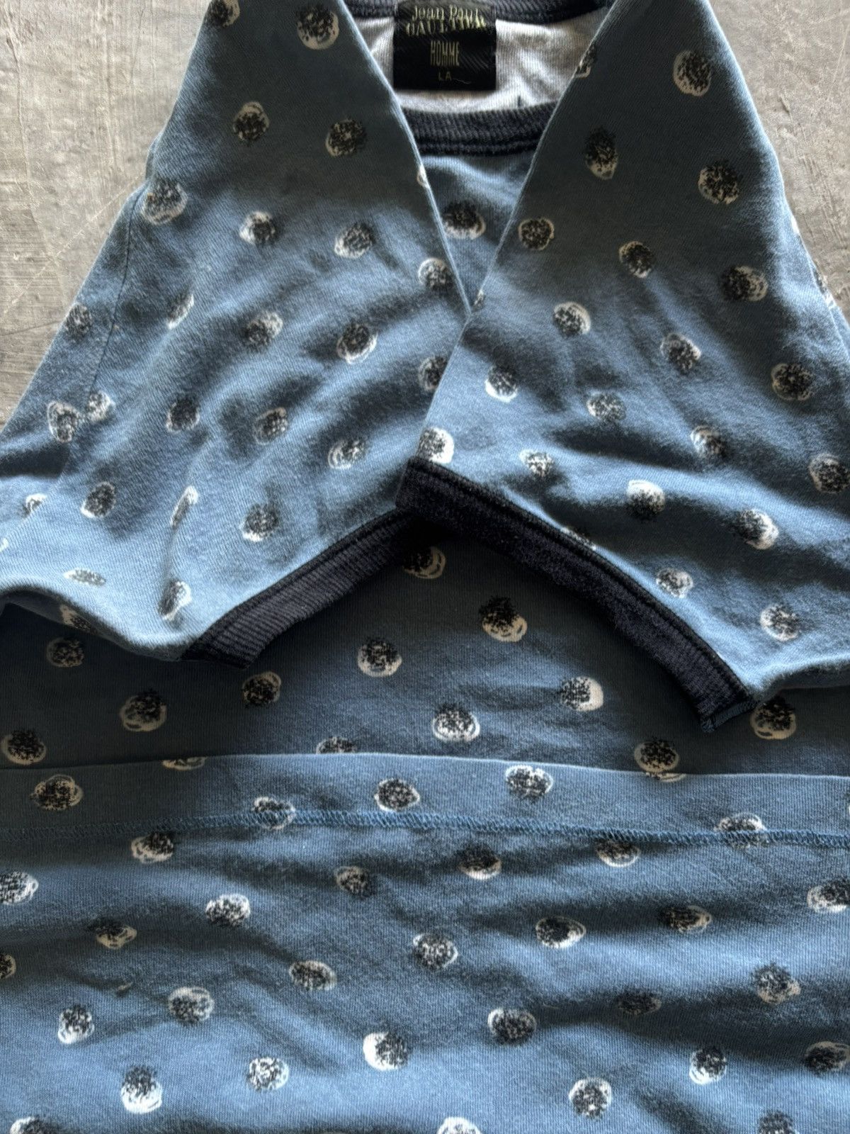 Jean Paul Gaultier JEAN PAUL GAULTIER JPG HOMME LA polkadot crop boxy Size US XS / EU 42 / 0 - 6 Thumbnail