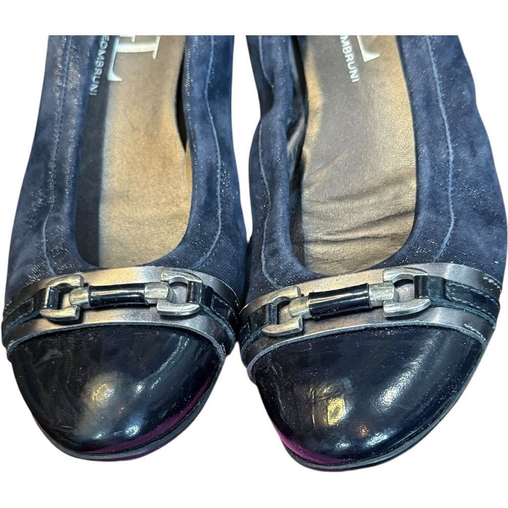 AGLINI AGL Attilio Giusti Leombruni Monika Suede Patent Leather Ita Size US 10.5 / IT 40.5 - 9 Thumbnail
