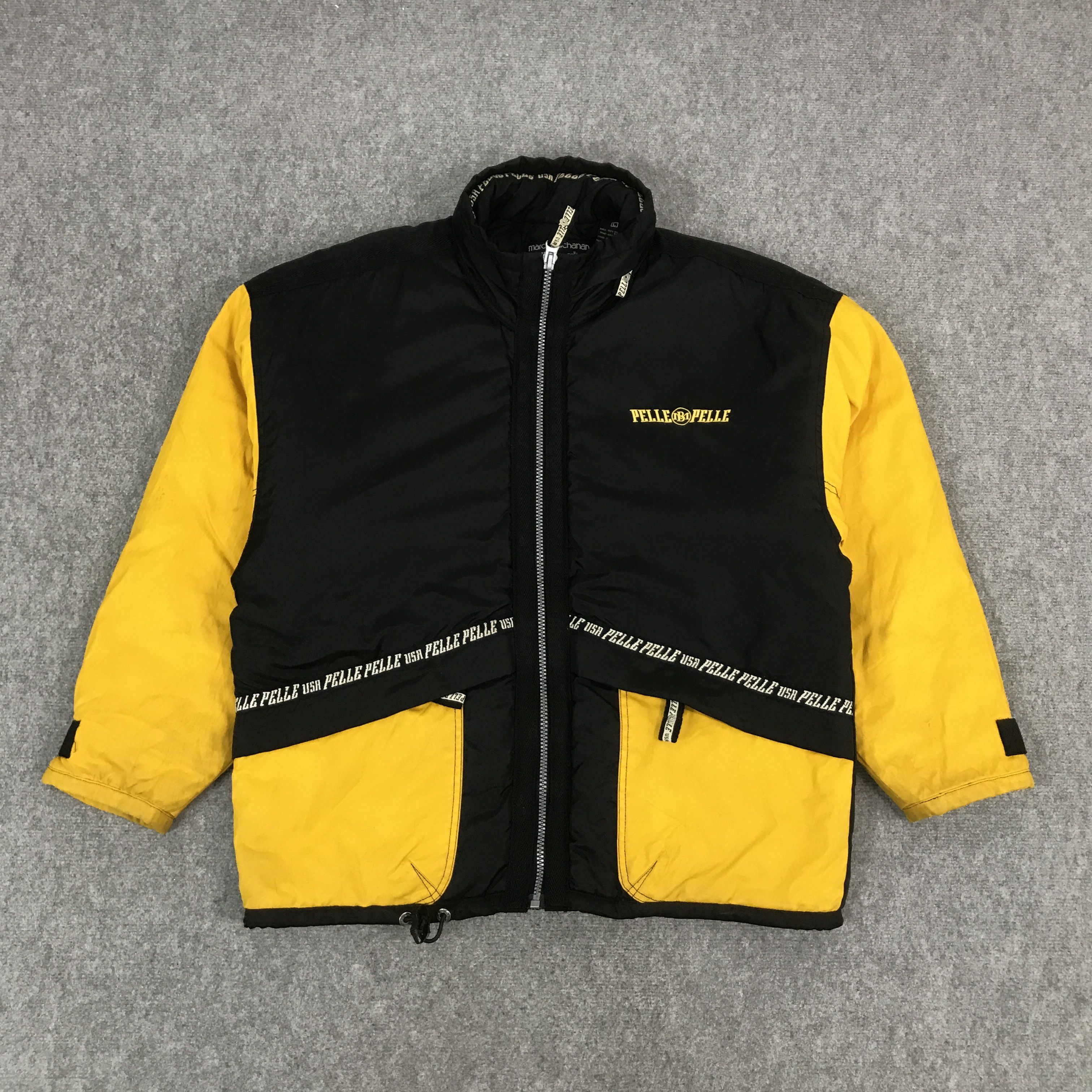 Japanese Brand × Pelle Pelle × Vintage VINTAGE PELLE PELLE HEAVY JACKET EMBROIDERY LOGO Size US L / EU 52-54 / 3 - 2 Thumbnail