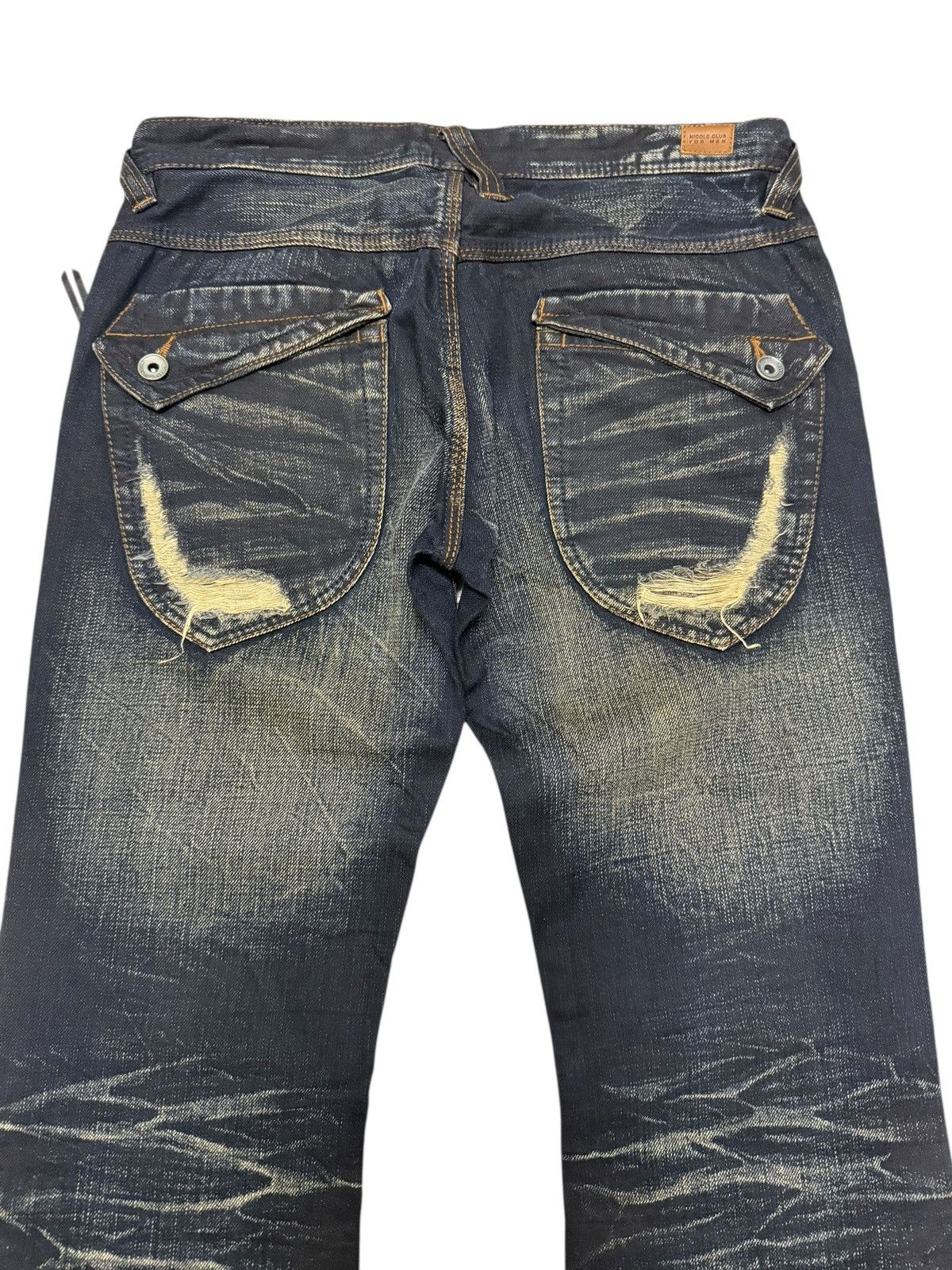 If Six Was Nine Flared Jeans Nicole Club Japan Boot Cut Denim Size US 29 - 9 Thumbnail