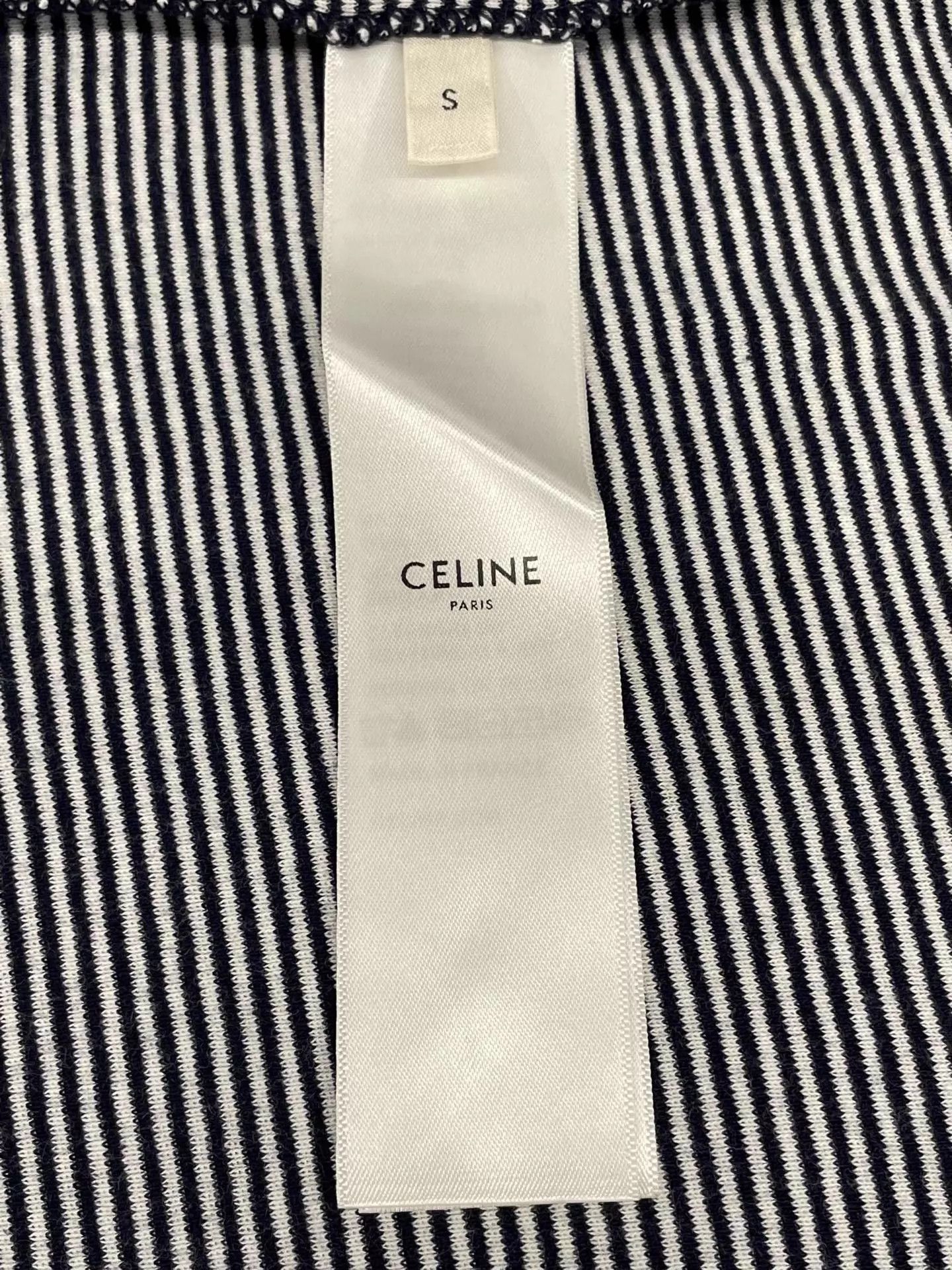 Celine CELNE Striped Slim Casual Cotton Tank Top S Size S / US 4 / IT 40 - 6 Thumbnail