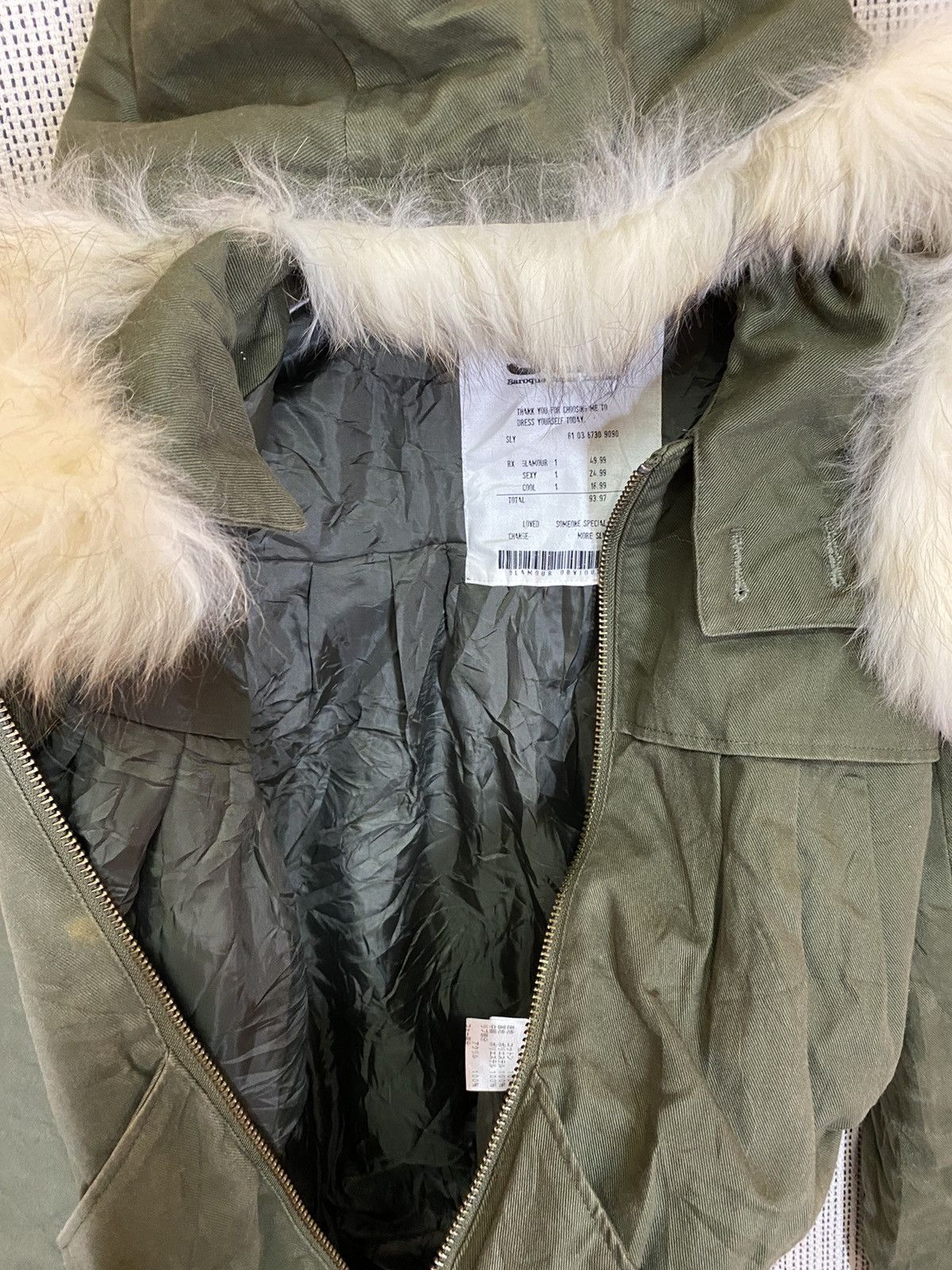 If Six Was Nine ‼️JAPANASE BRAND SLY PARKA MILITARY STYLE HOOD FUR VERY RARE‼️ Size US M / EU 48-50 / 2 - 11 Thumbnail