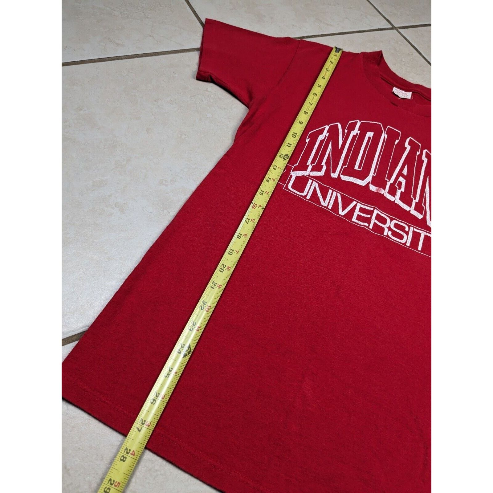 Champion Vtg Champion Products Indiana University IU Hoosiers T Shirt Size US M / EU 48-50 / 2 - 5 Thumbnail