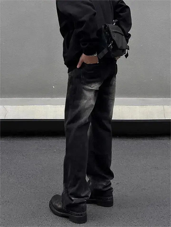 Japanese Brand Minimalist slim fit micro flared jeans Size US 32 / EU 48 - 4 Thumbnail