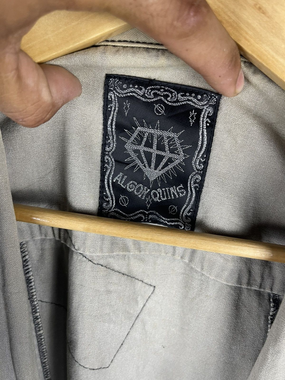 Seditionaries Vintage ALGONQUINS Double Collar Punk Bondage Patches Jacket Size US M / EU 48-50 / 2 - 14 Thumbnail