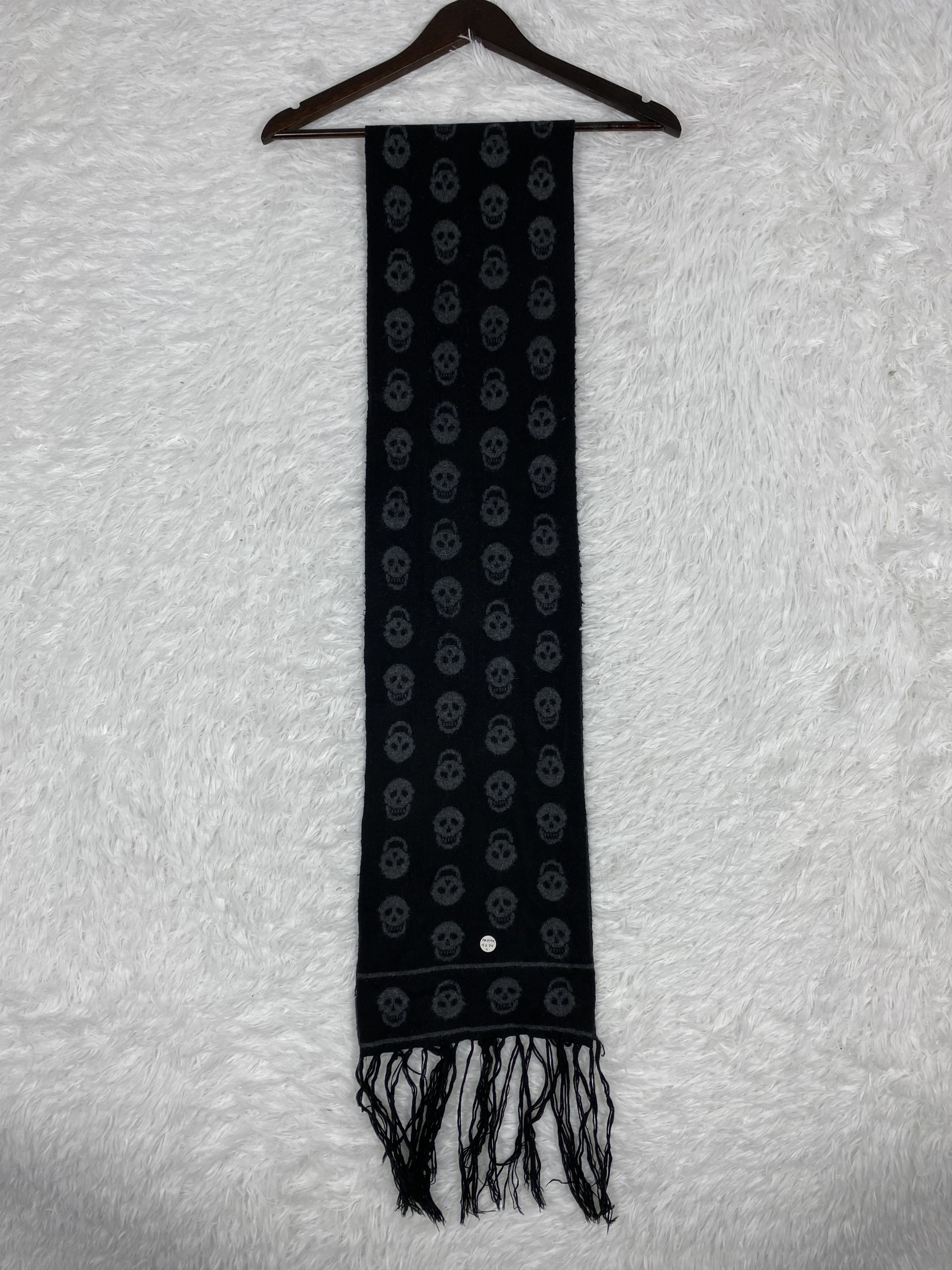Vintage Vintage Skulls Scarf / Muffler Neckwear PM0199 Size ONE SIZE - 5 Thumbnail