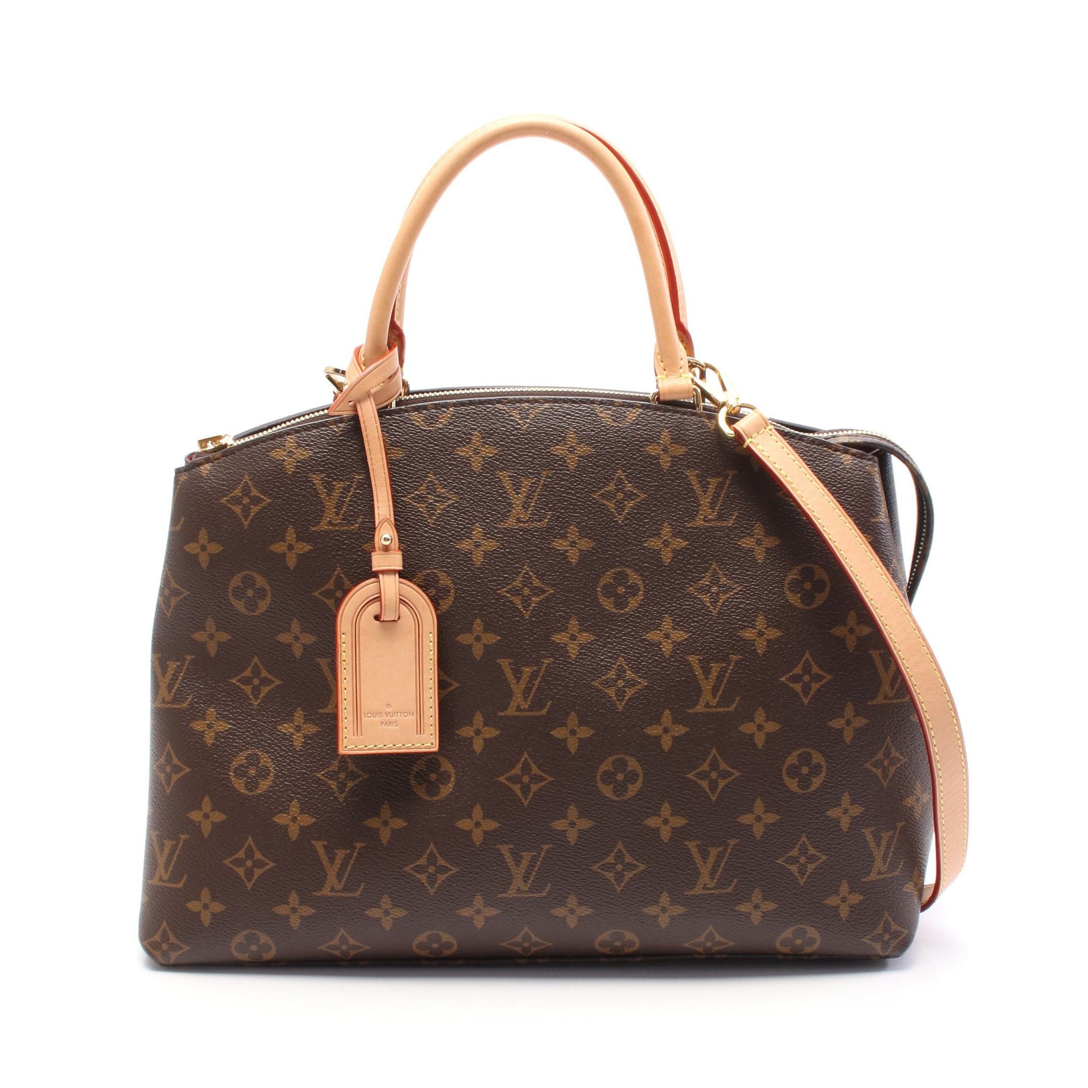 Louis Vuitton Louis Vuitton Petit Palais Mm Monogram Handbag Leather Brown Size ONE SIZE - 1 Thumbnail