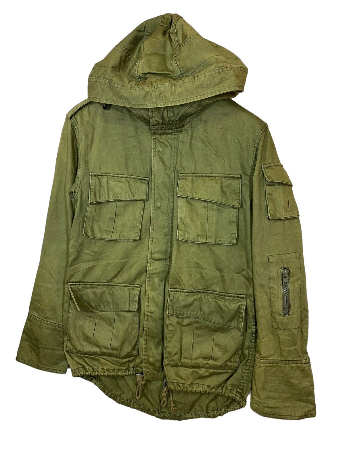Seditionaries × Sly Guild ‼️Sly parka jacket multipocket army style sun faded Size US M / EU 48-50 / 2 - 3 Thumbnail