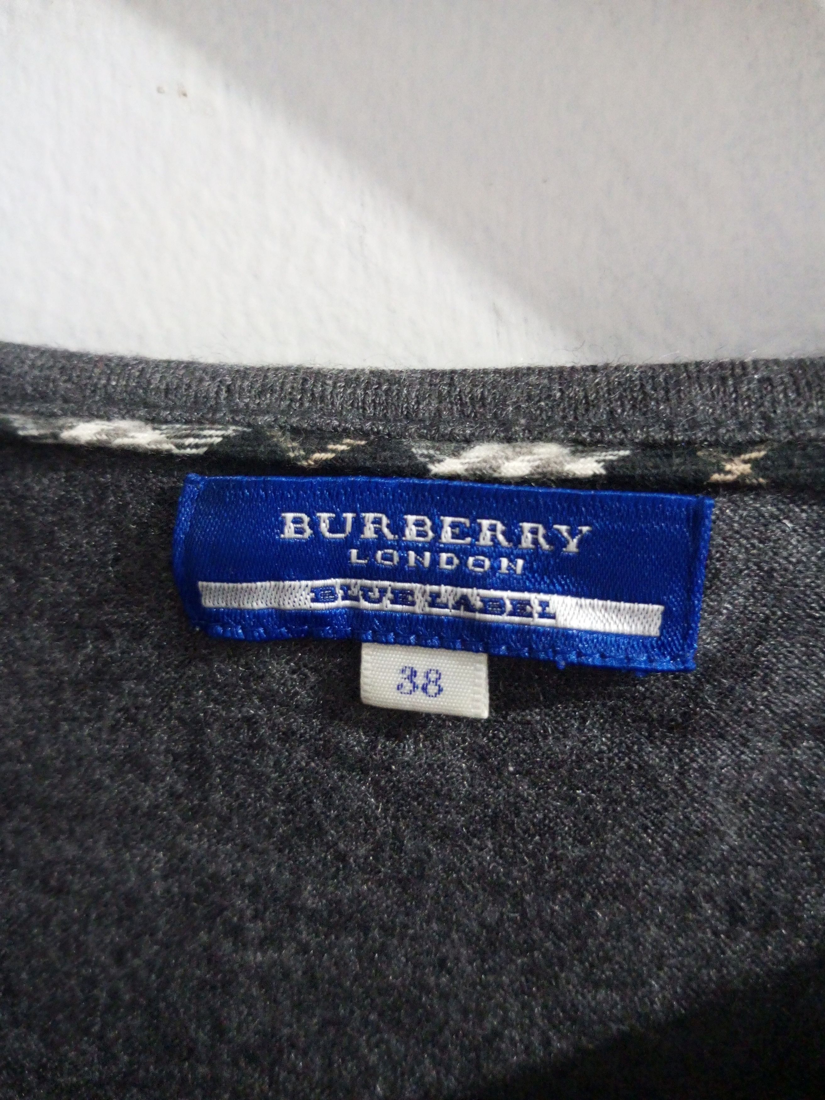 Burberry Burberry london blue label prorsum big logo long sleeve tee Size S / US 4 / IT 40 - 7 Thumbnail