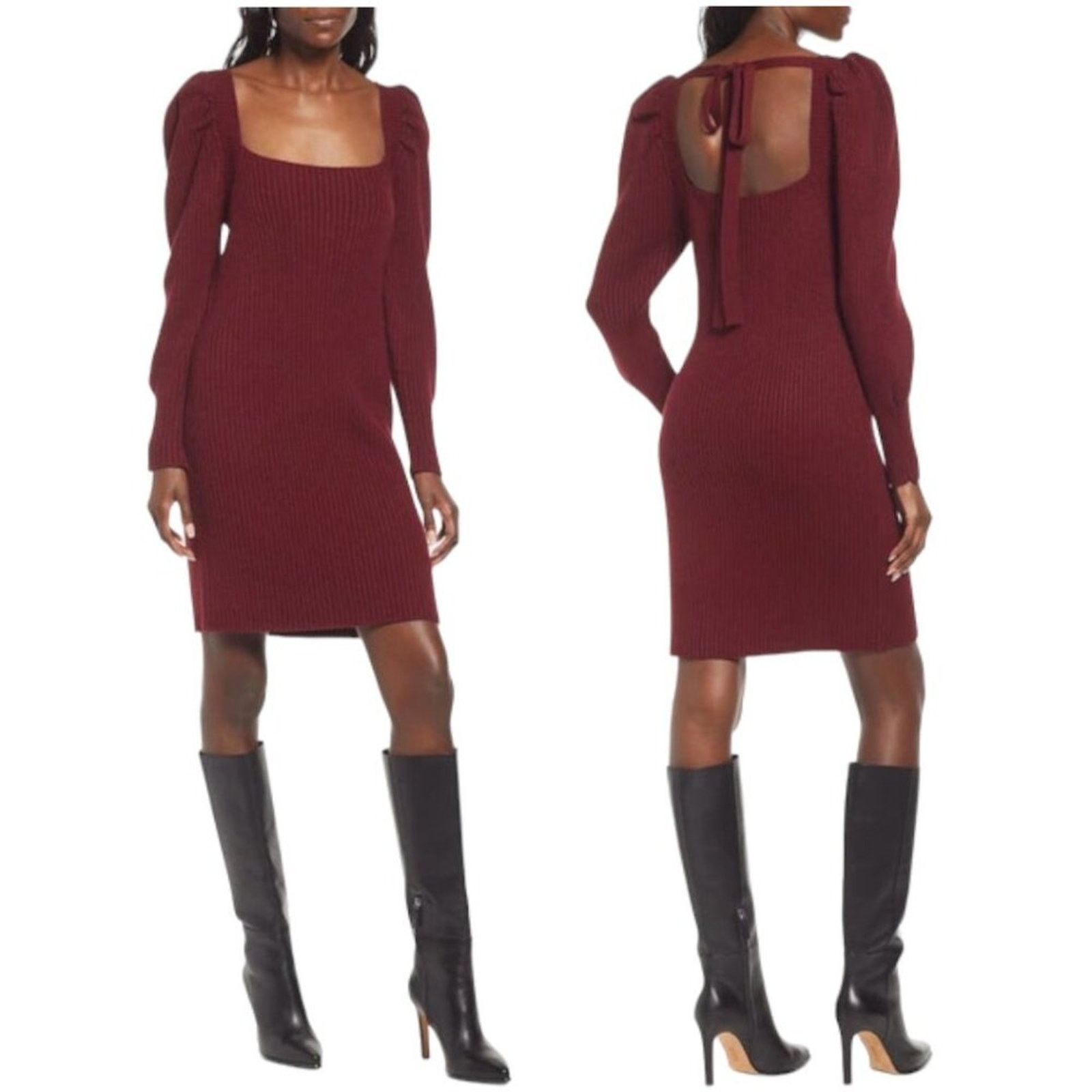 Other Charles Henry Long Sleeve Sweater Dress Medium NWOT $84 MSRP Size M / US 6-8 / IT 42-44 - 1 Thumbnail