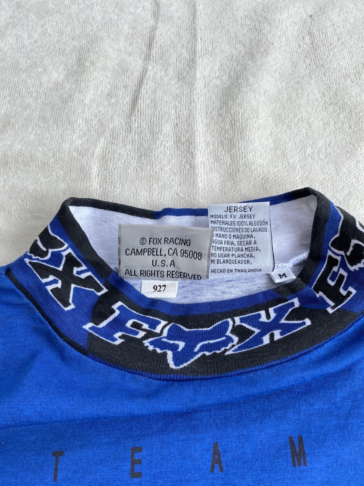 Fox Racing Vintage Fox Racing Jersey Motocross 90s Size US M / EU 48-50 / 2 - 6 Thumbnail