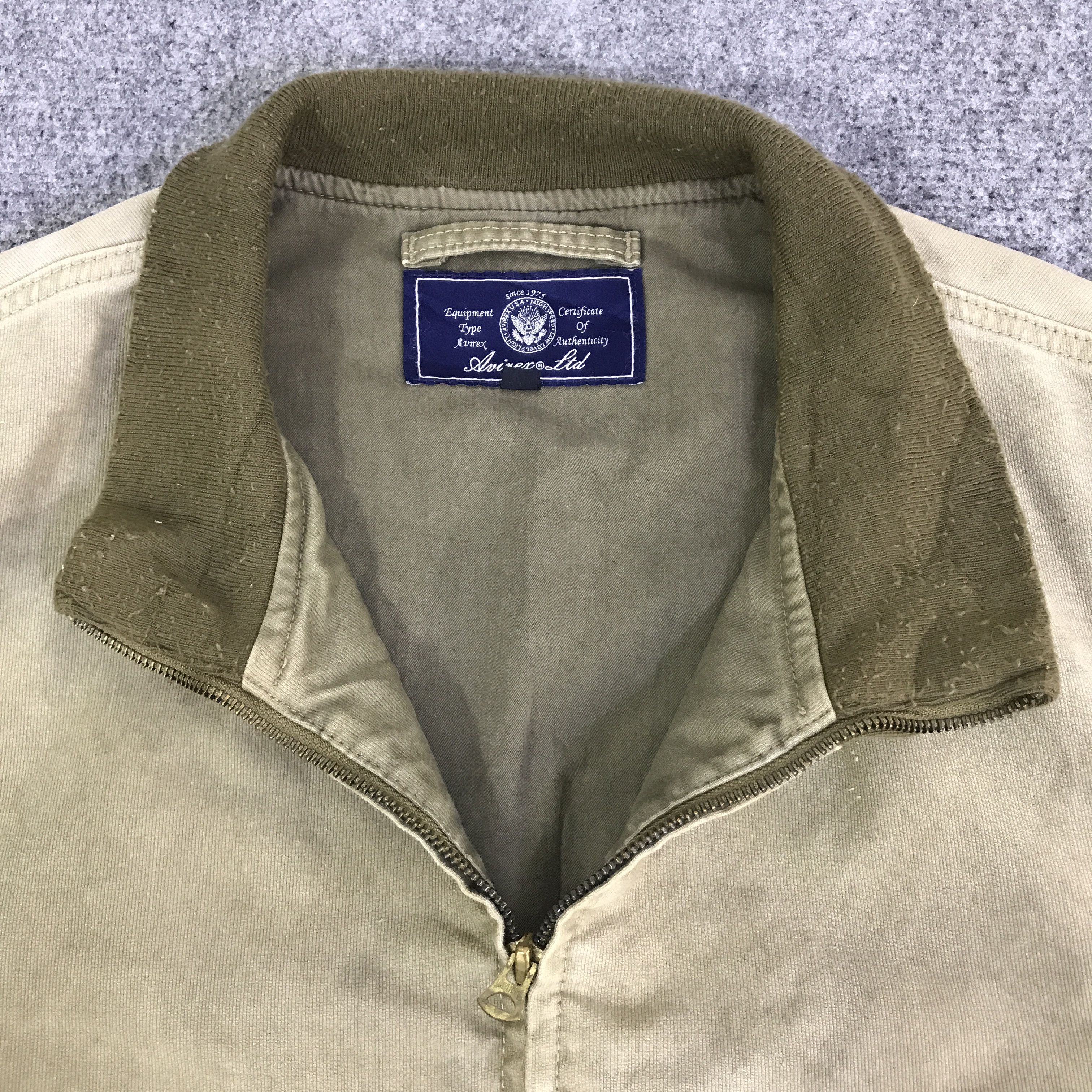 Avirex Vtg Avirex Sun Faded Bomber Jacket K103B5 Size US M / EU 48-50 / 2 - 7 Thumbnail