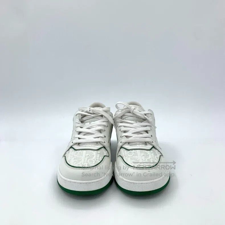 Dior Dior Logo embossed white low-top lace-up casual sneakers Size US 4.5 / IT 34.5 - 3 Thumbnail