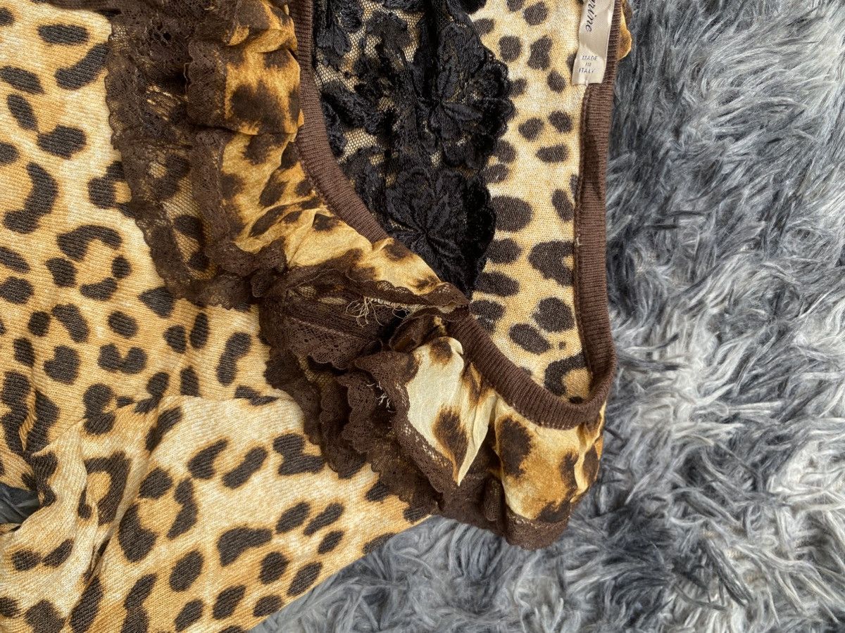 Blumarine Blumarine Leopard Cardigan Size S / US 4 / IT 40 - 5 Thumbnail