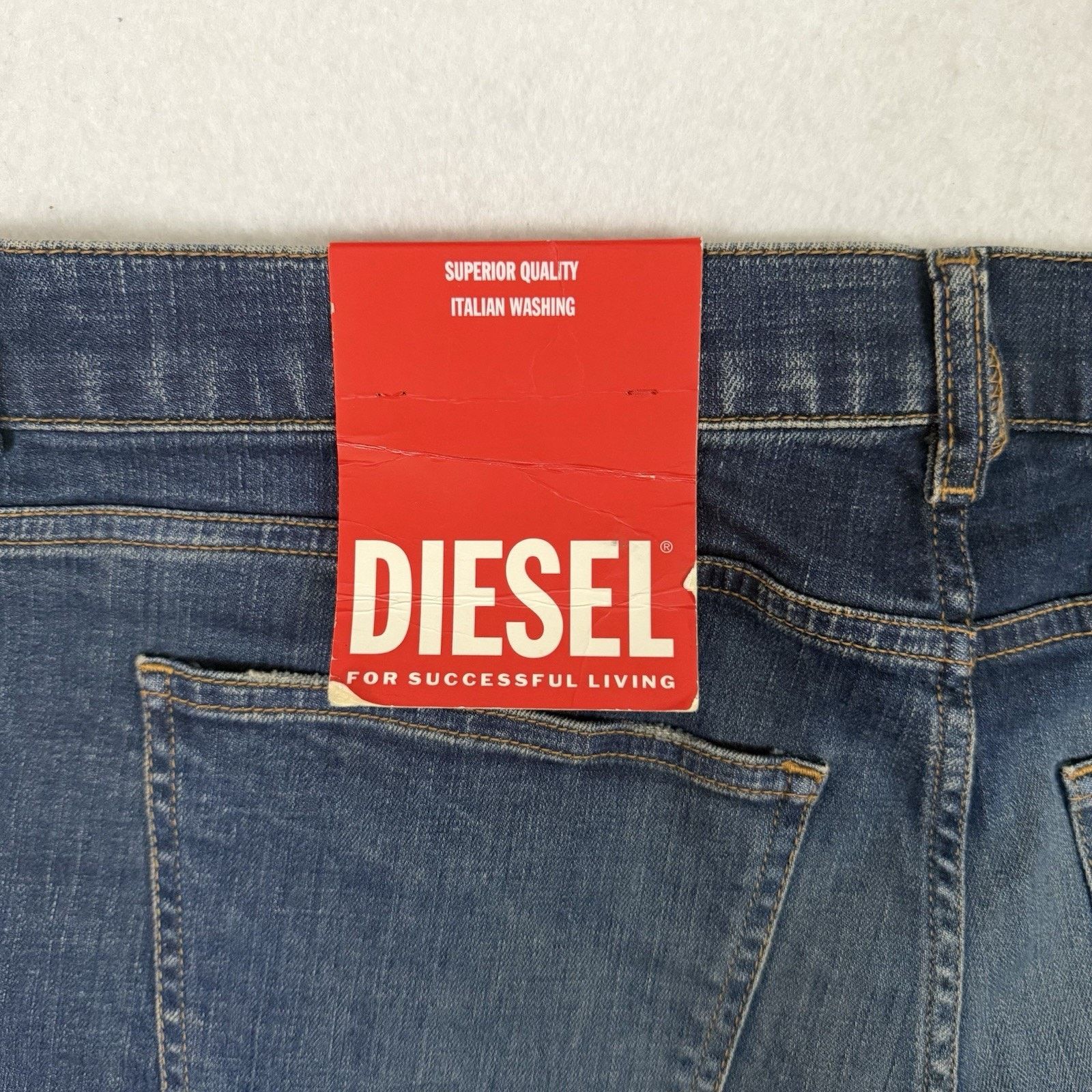 Diesel Diesel Mens Jeans Size 40x32 2019 D Strukt 09C73 Italy Size US 40 / EU 56 - 16 Thumbnail