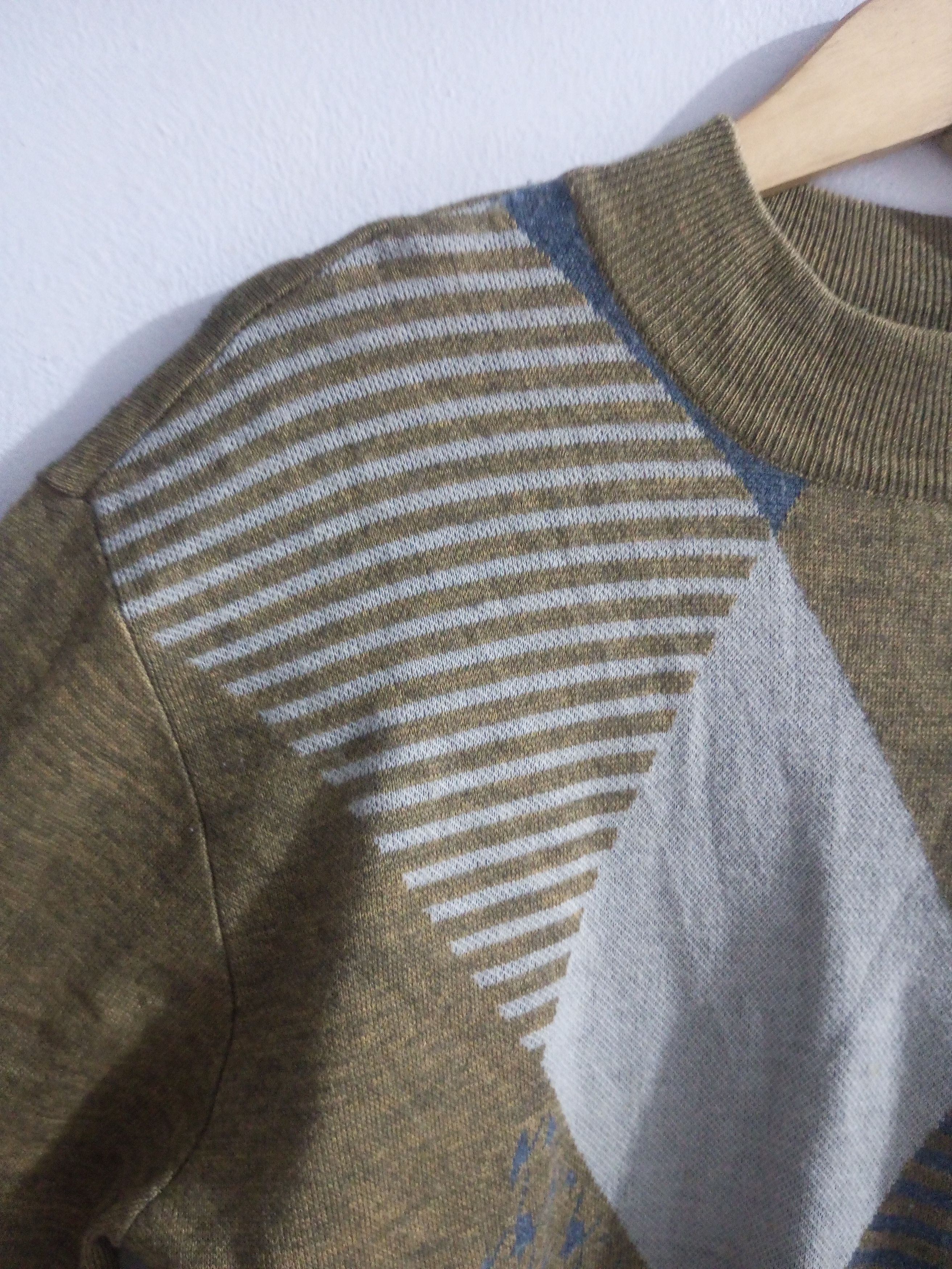 Vintage crocodile woll knitt sweater