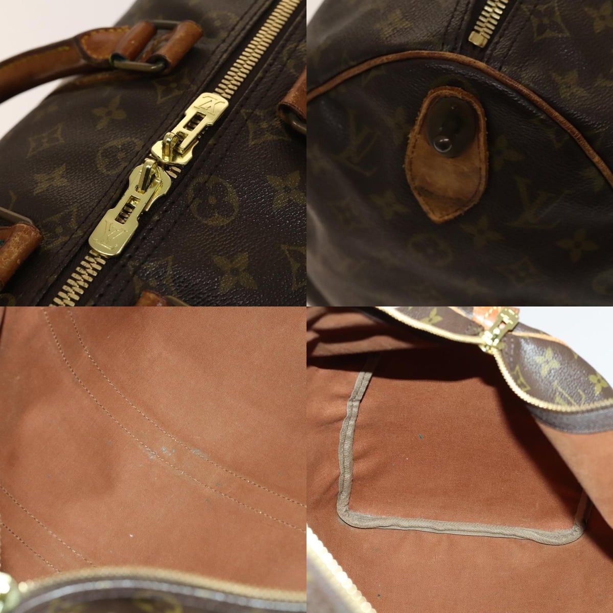 Louis Vuitton LOUIS VUITTON Monogram Keepall 45 Boston Bag Vintage M41428 Size ONE SIZE - 12 Thumbnail