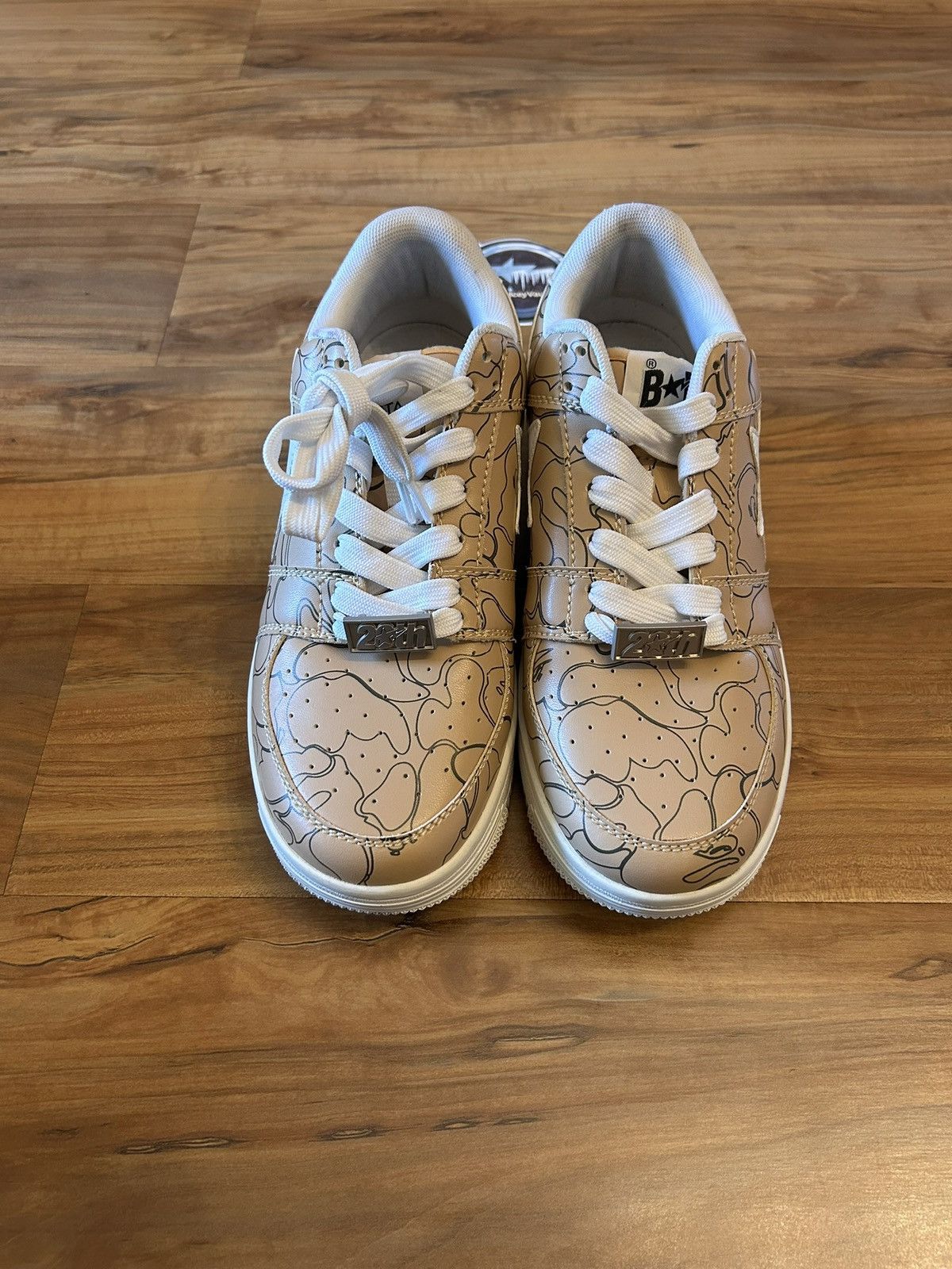 Bape Bape Line Camo Bapestas Size US 6.5 / EU 39-40 - 7 Thumbnail