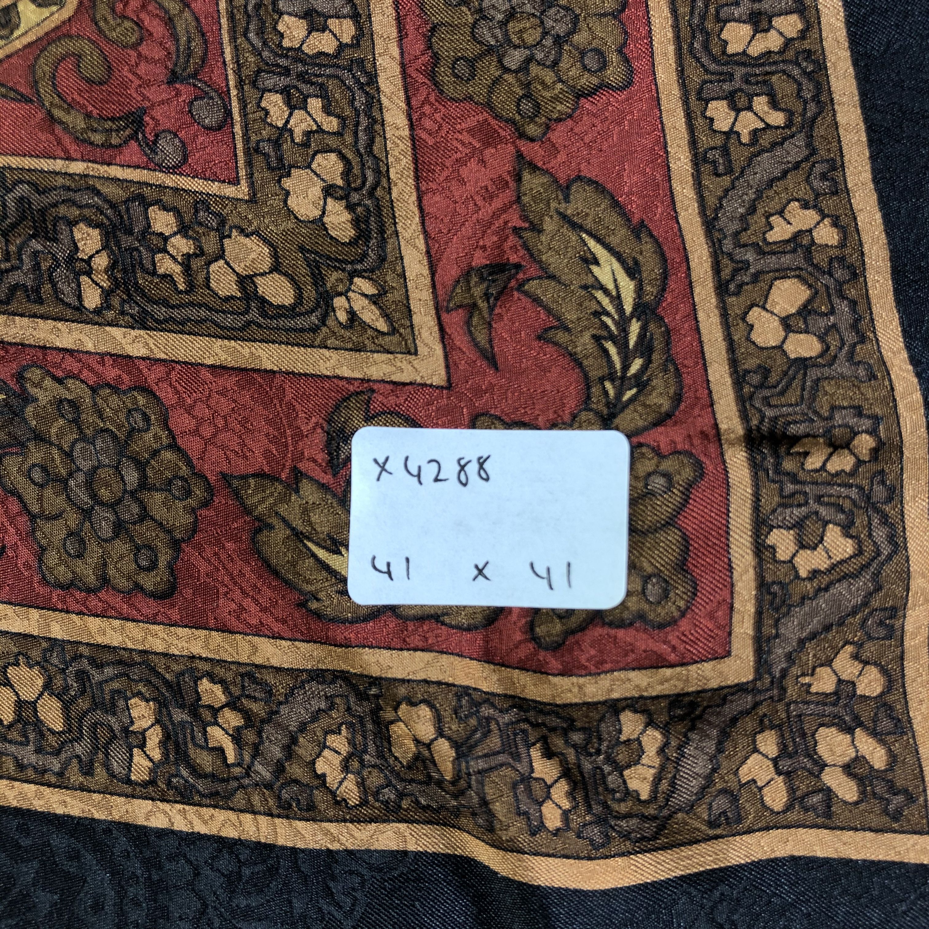 Vintage Vintage Silk Scarf Size ONE SIZE - 6 Thumbnail