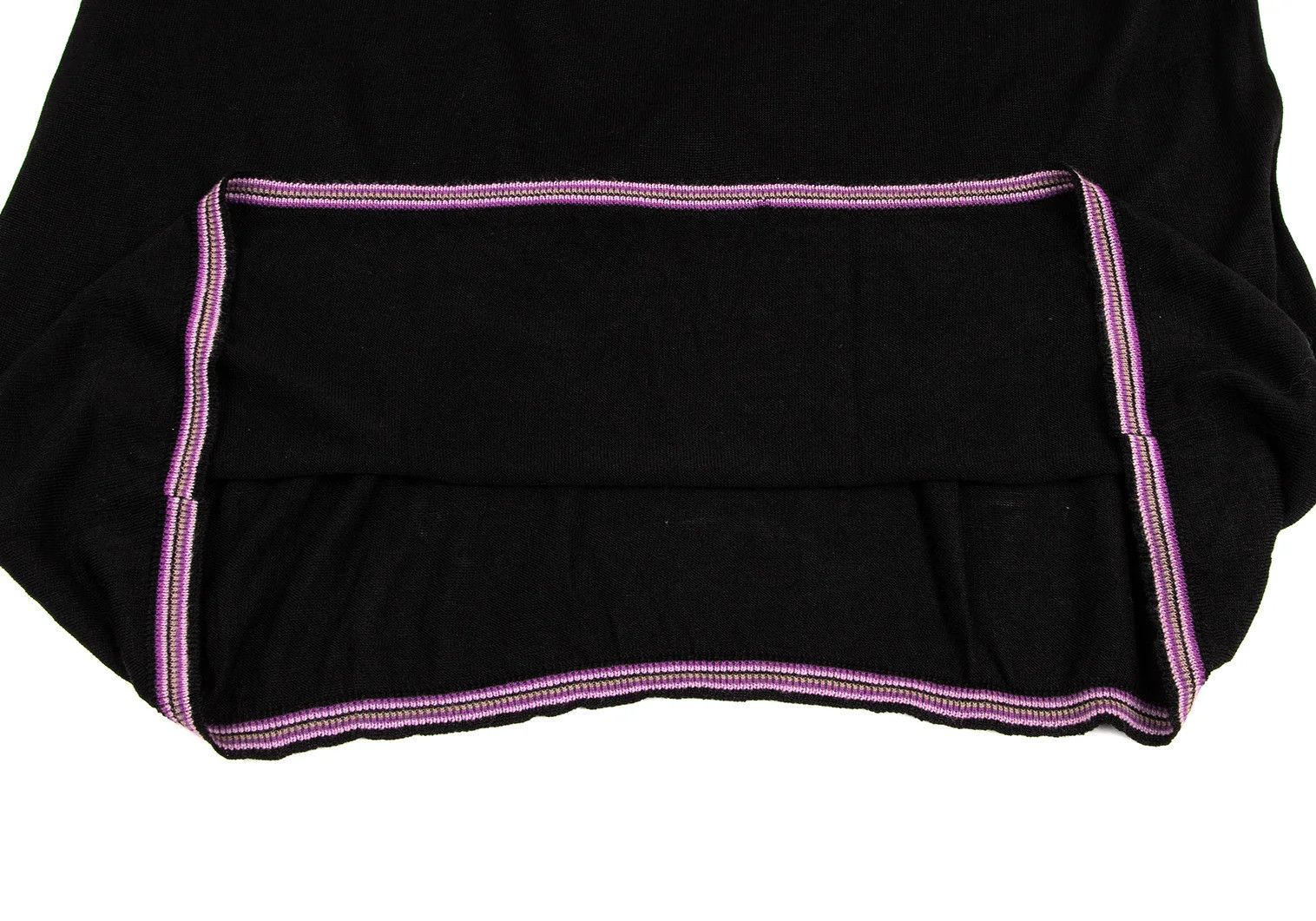 Yohji Yamamoto Yohji Yamamoto Silk Overlay Short Sleeve Knit Size US M / EU 48-50 / 2 - 10 Thumbnail