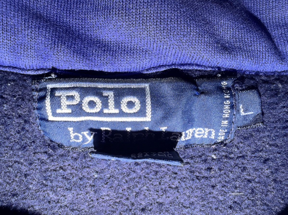 Polo Ralph Lauren Vintage Polo Ralph Lauren "USA" 1/4 Zip - Navy - Size L Size US L / EU 52-54 / 3 - 7 Thumbnail