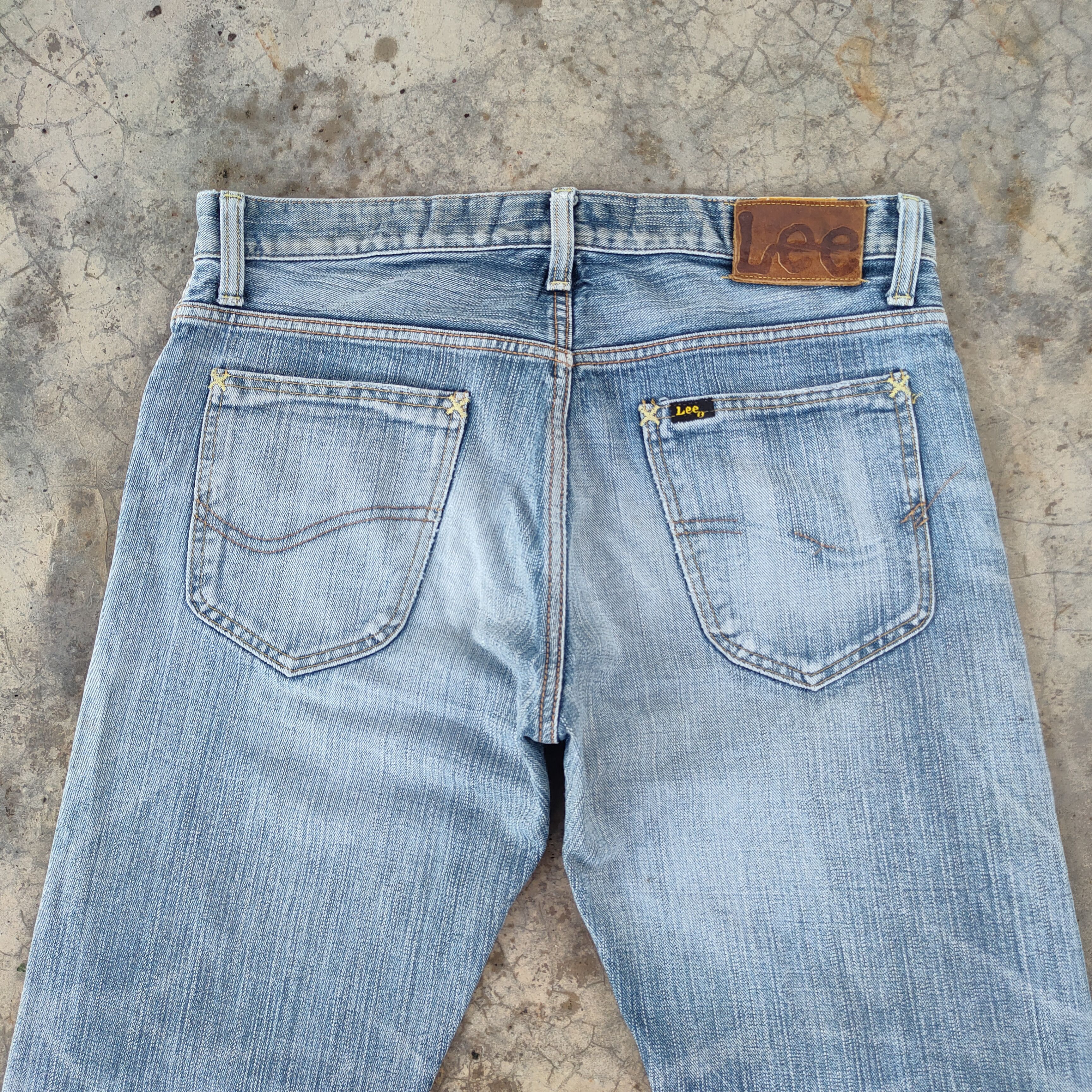 Lee VINTAGE LEE RIDERS FADED RIPPED JEANS DENIM PANTS Size US 34 / EU 50 - 11 Thumbnail