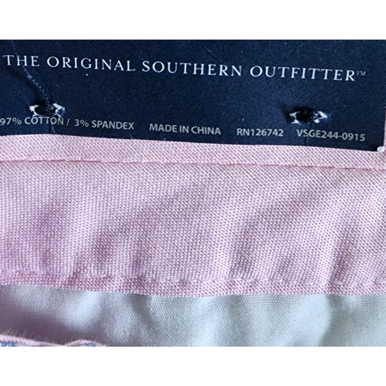 Southern Marsh Brighton Short The Women’s Striped Pink Trim Seersucker SZ 2